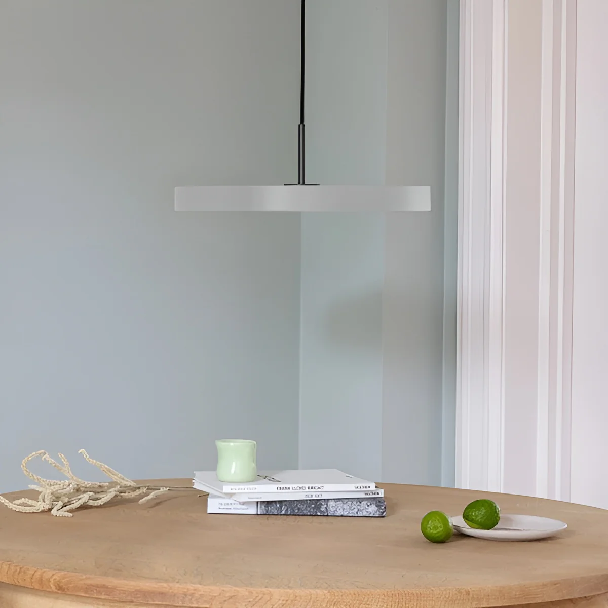 Lampa wisząca ASTERIA PLUS jasnoszary z czarną wstawką - Image 4