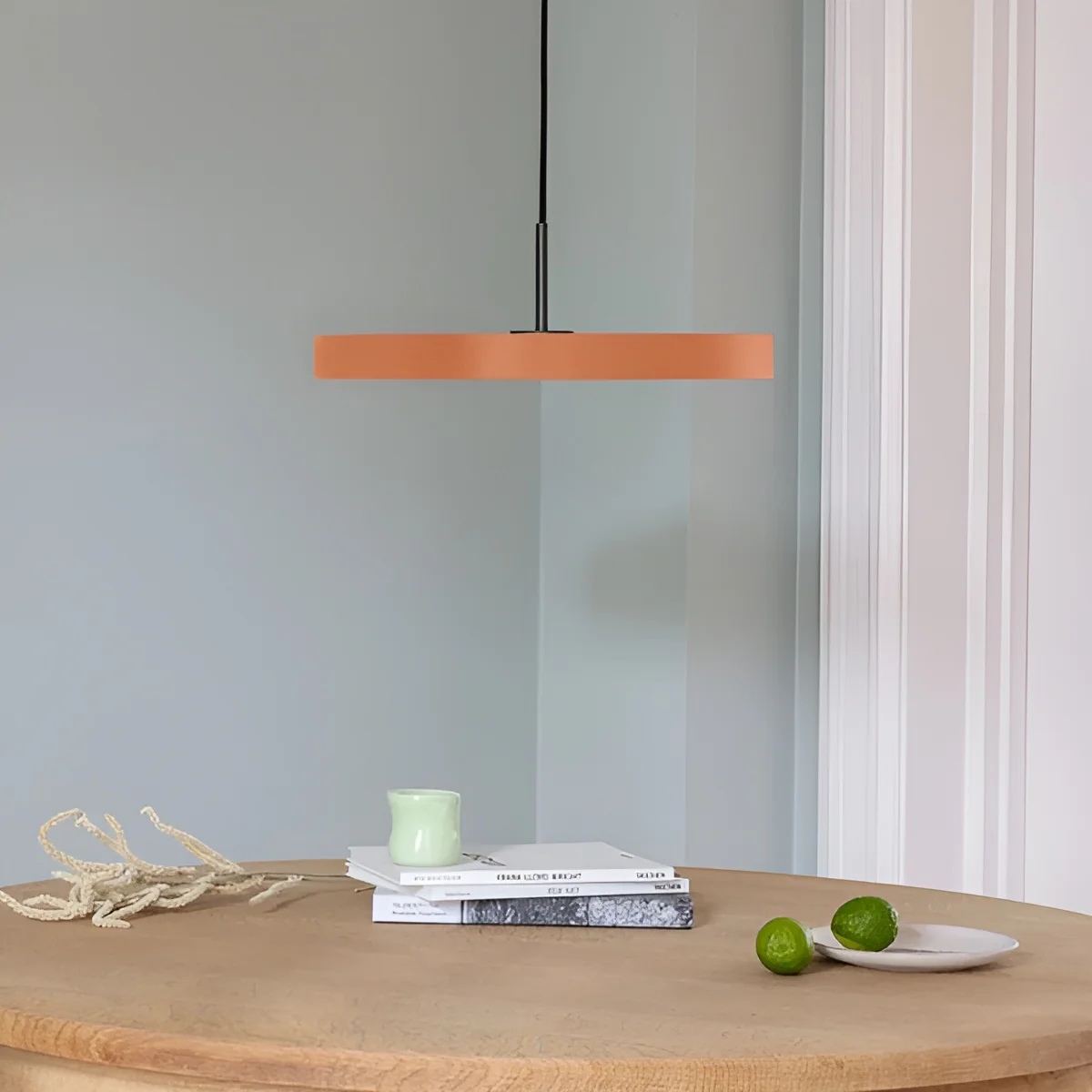 Lampa wisząca ASTERIA PLUS pomarańczowy z czarną wstawką - Image 2