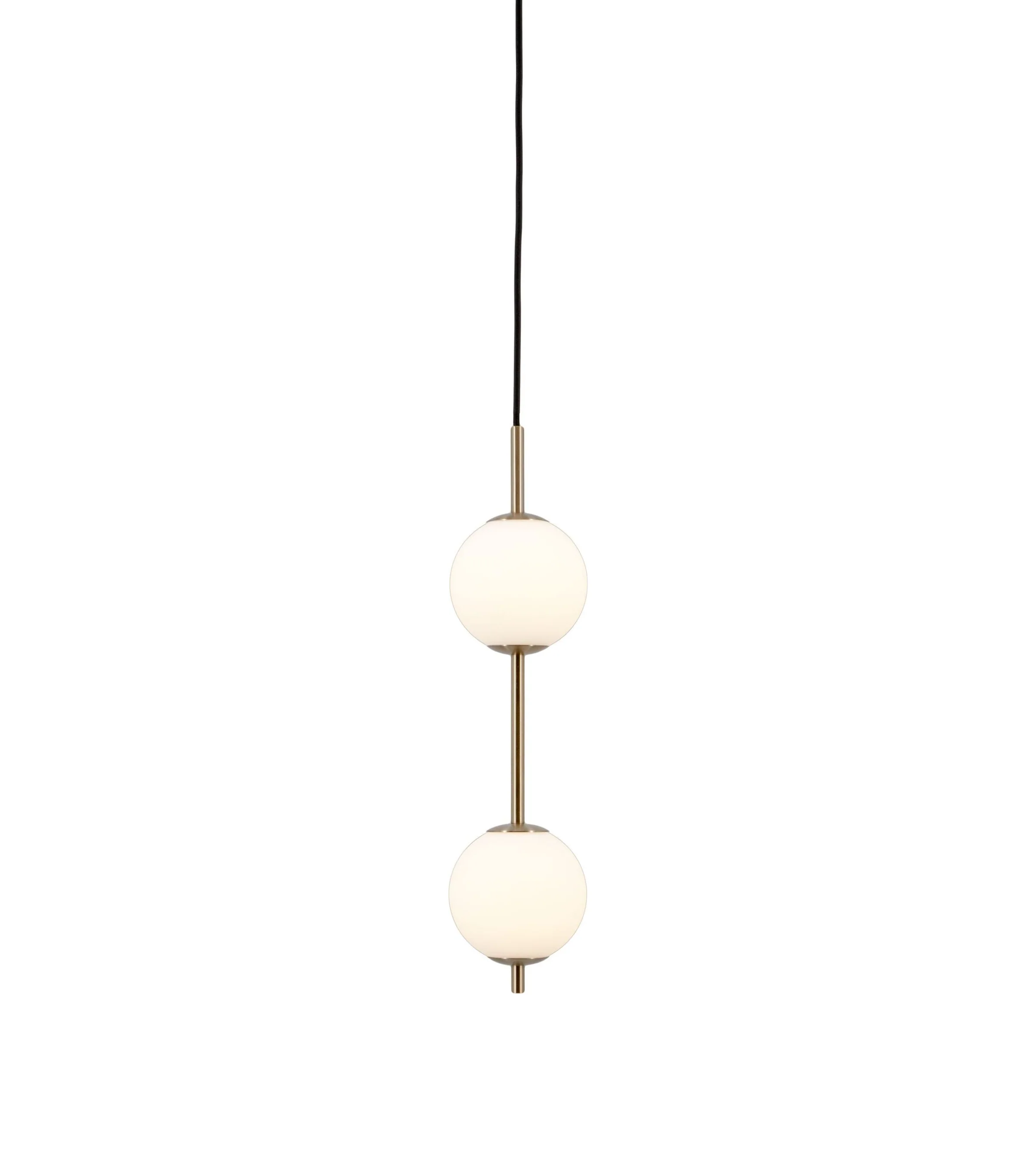 Lampa wisząca AUDREY biały ze złotą wstawką - Image 4
