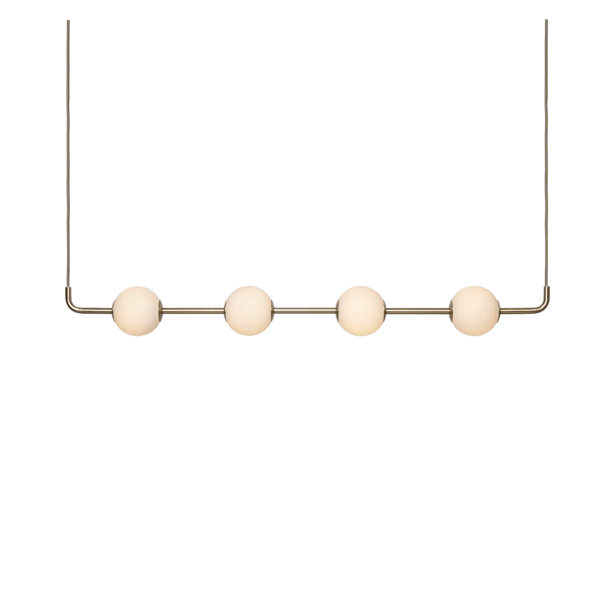 Lampa wisząca AUDREY LINEAR biały ze złotą wstawką - Image 8