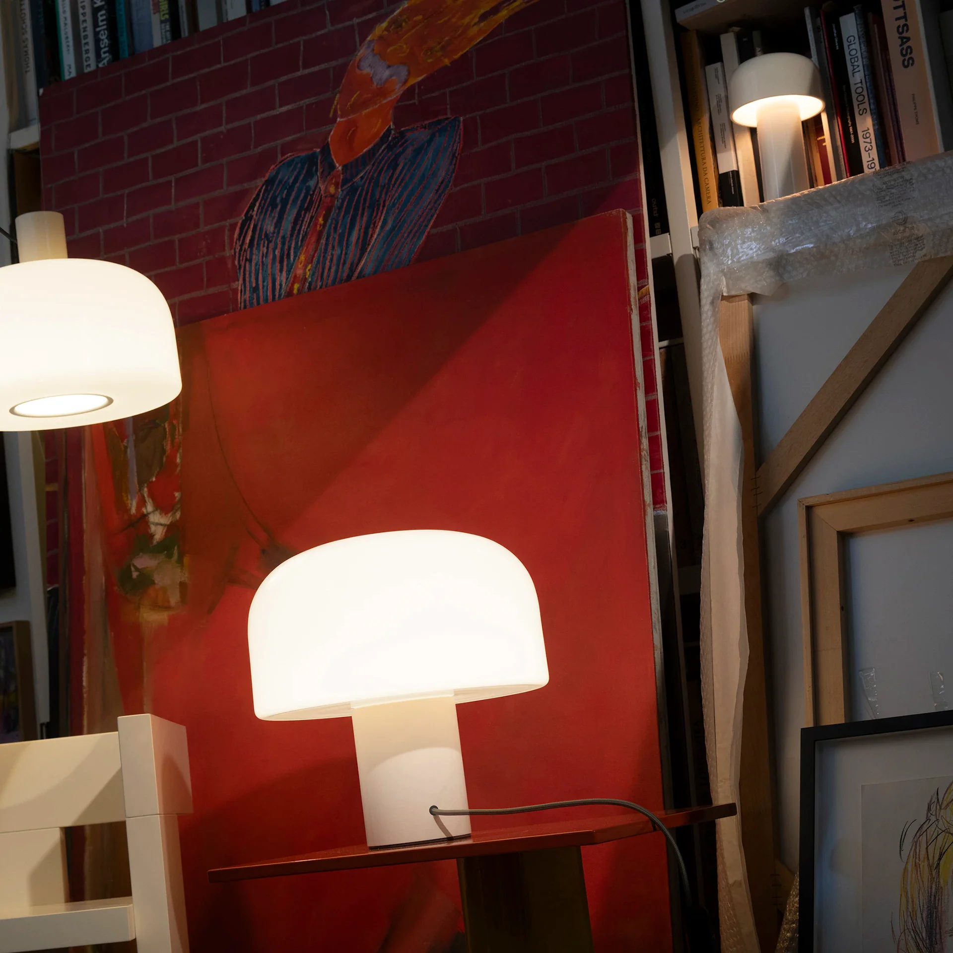 Lampa wisząca BELLHOP GLASS biały - Image 3