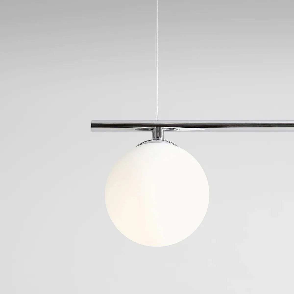 Lampa wisząca BERYL GLASS TRIO chromowany - Image 3