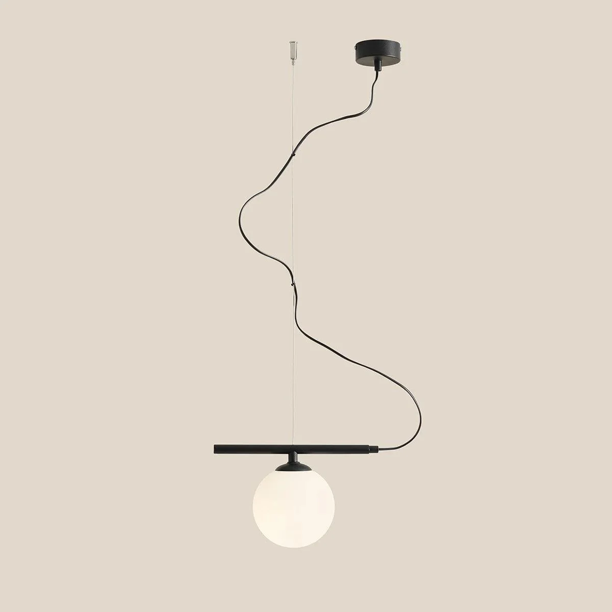 Lampa wisząca BERYL GLASS czarny - Image 3