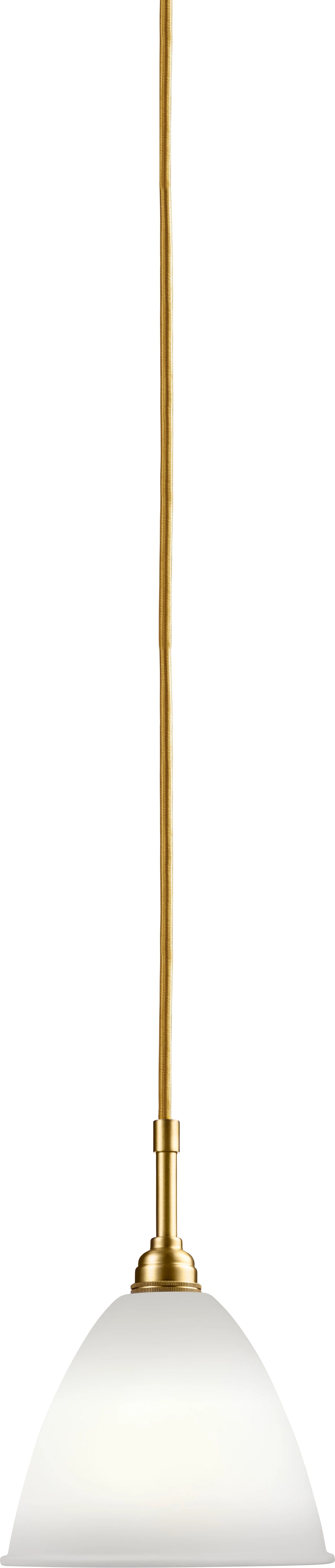 Lampa wisząca BESTLITE BL9 mosiądz z porcelanowym kloszem - Image 3