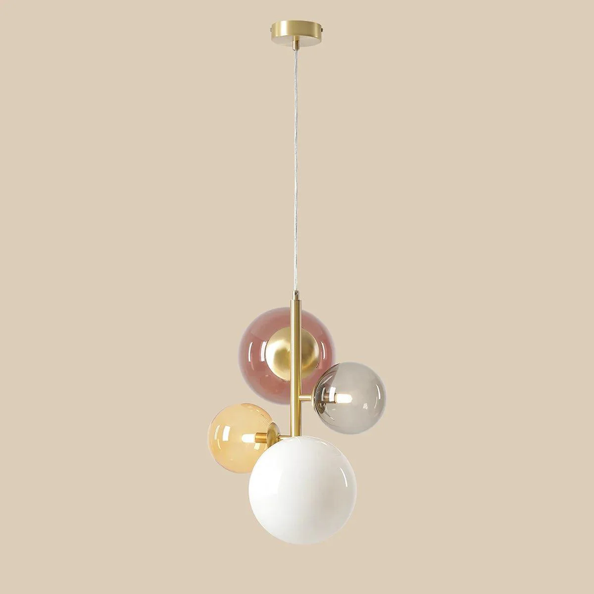 Lampa wisząca BLOOM QUATRO wielokolorowy - Image 5