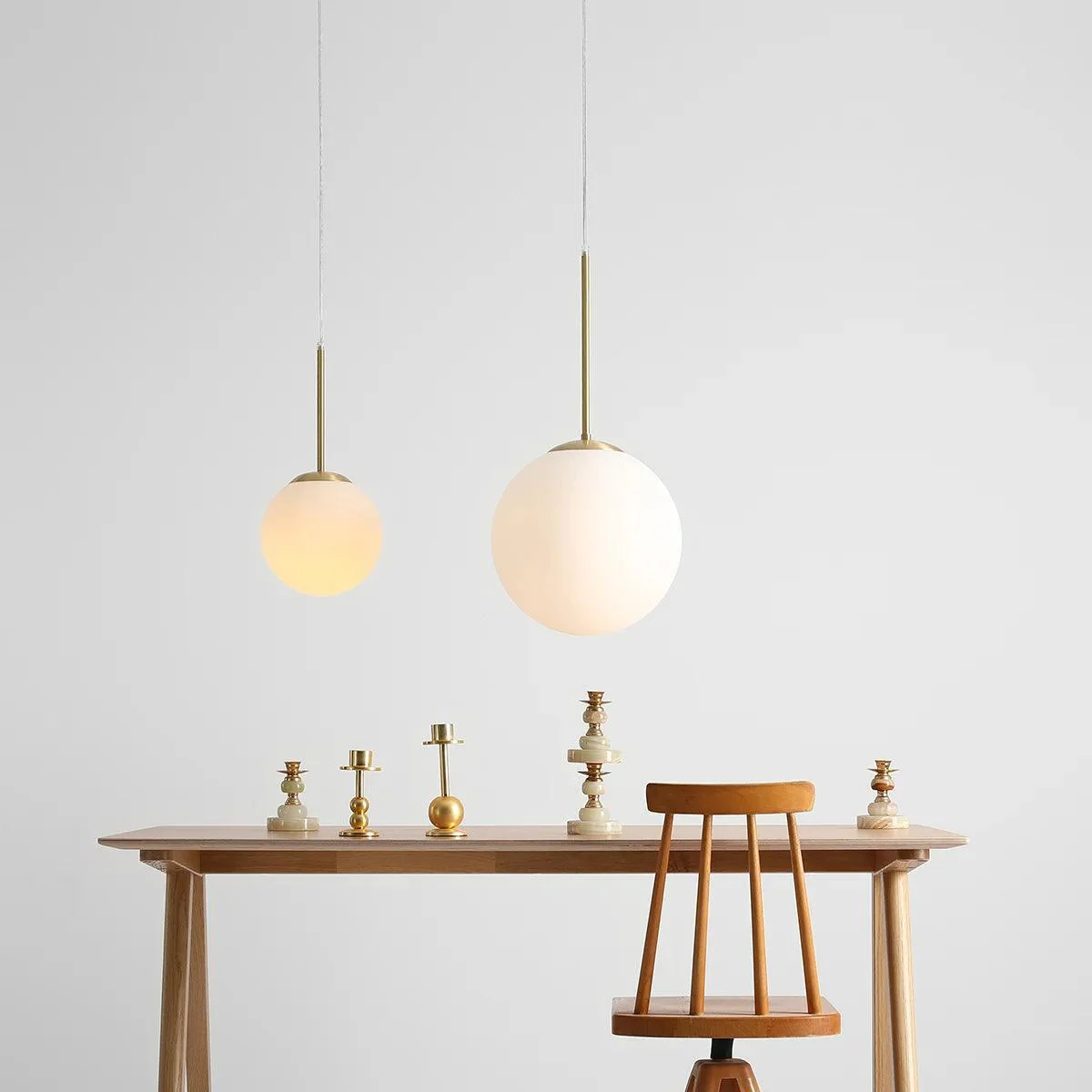 Lampa wisząca BOSSO mosiężny - Image 2