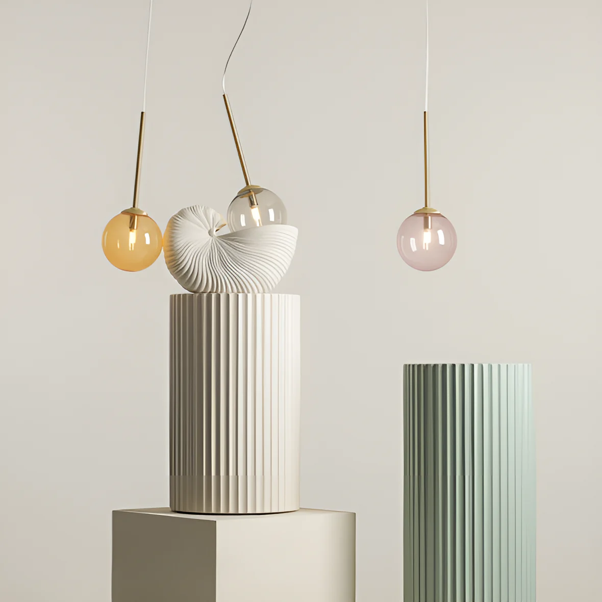 Lampa wisząca BOSSO QUATRO kolorowy - Image 2
