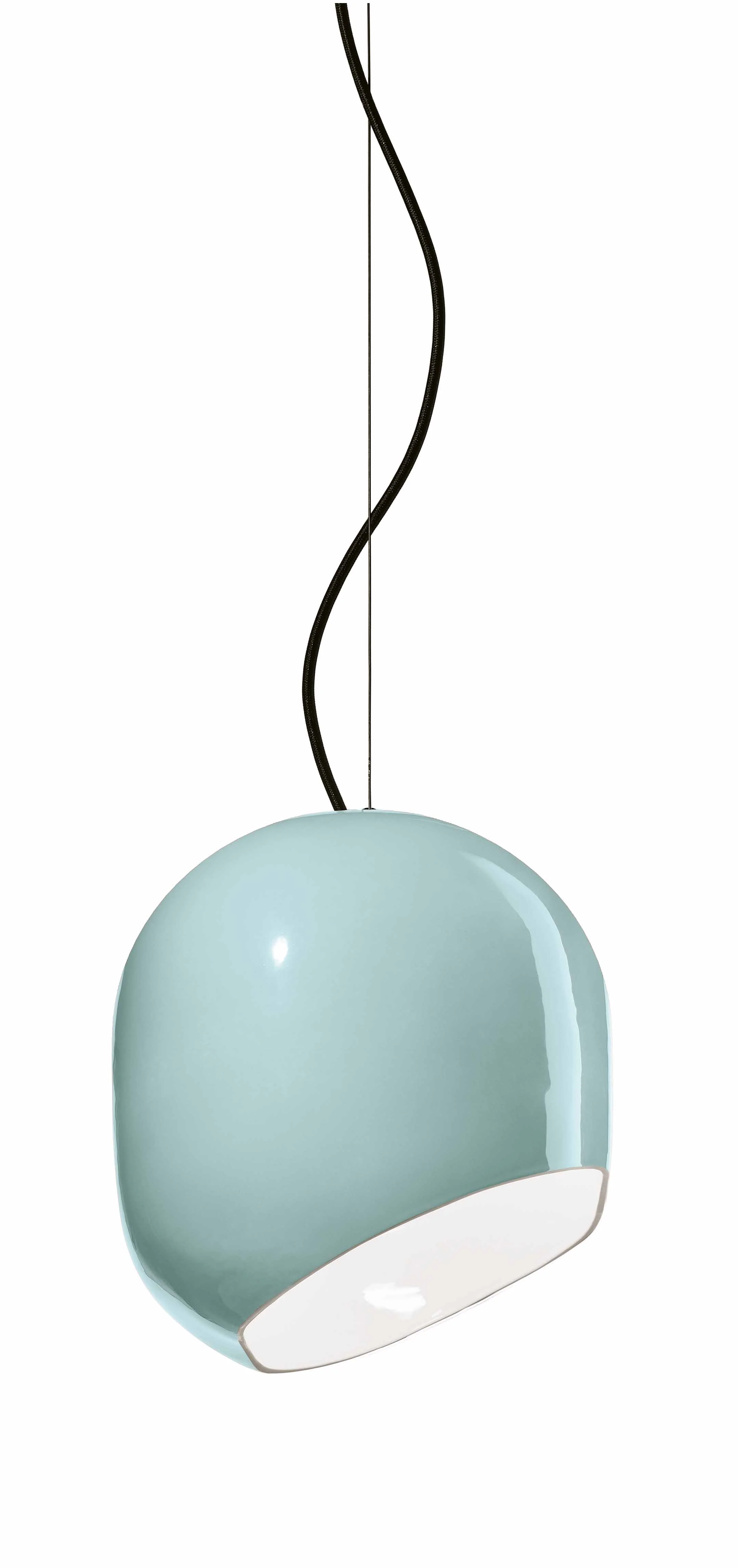 Lampa wisząca ceramiczna AYRTON błękitny - Image 5