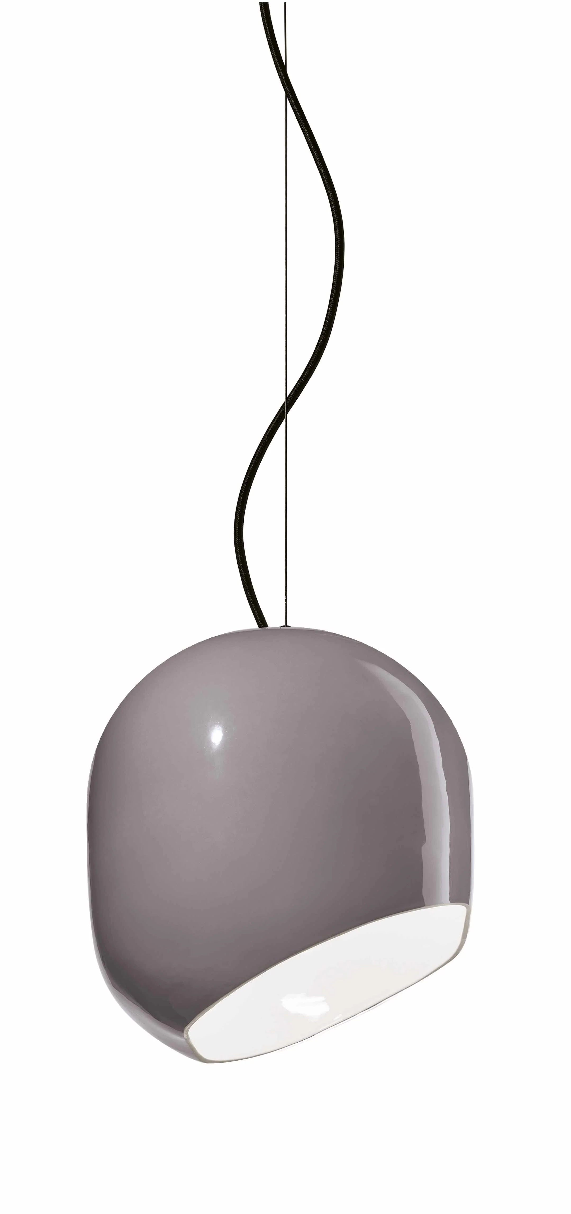 Lampa wisząca ceramiczna AYRTON szary - Image 4
