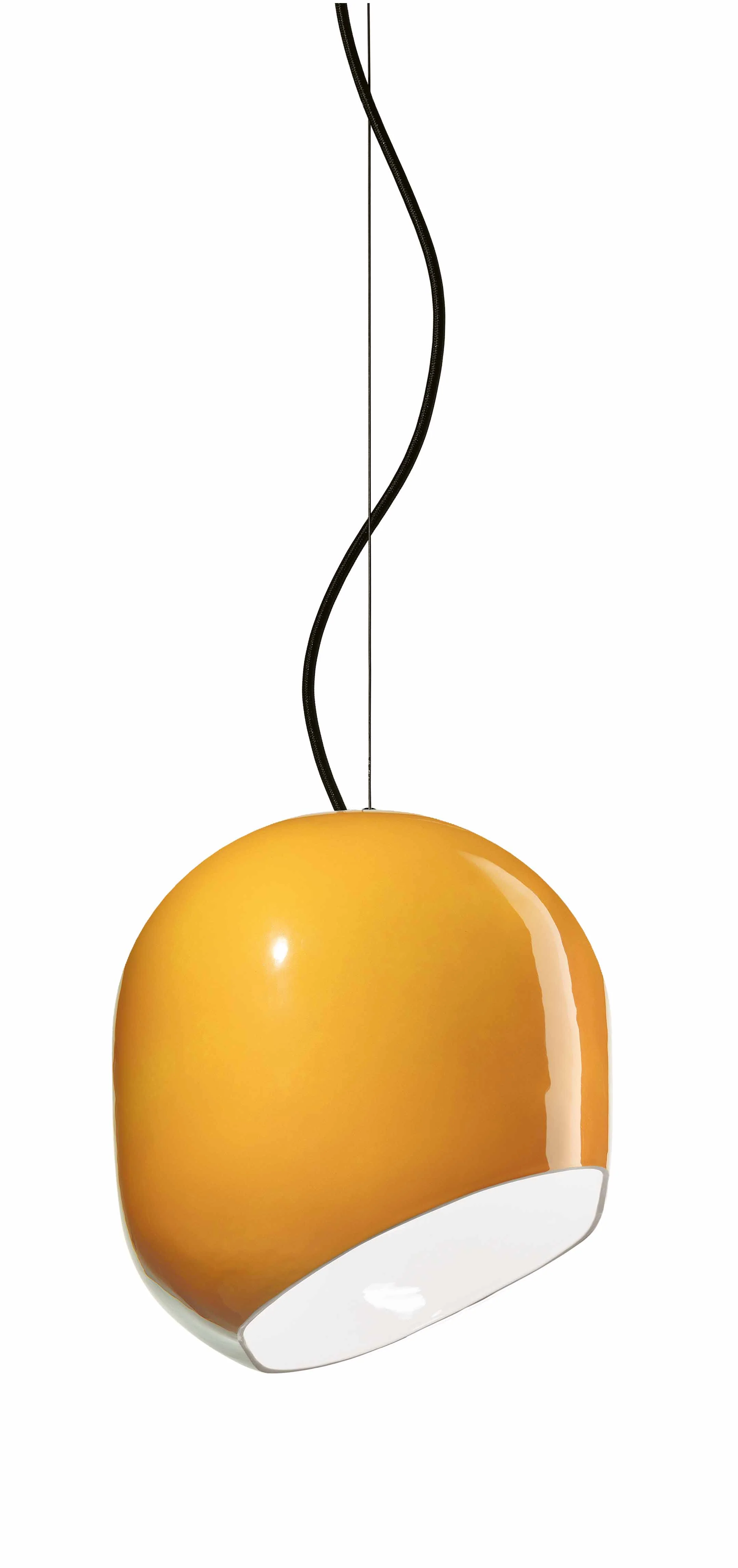 Lampa wisząca ceramiczna AYRTON żółty - Image 5