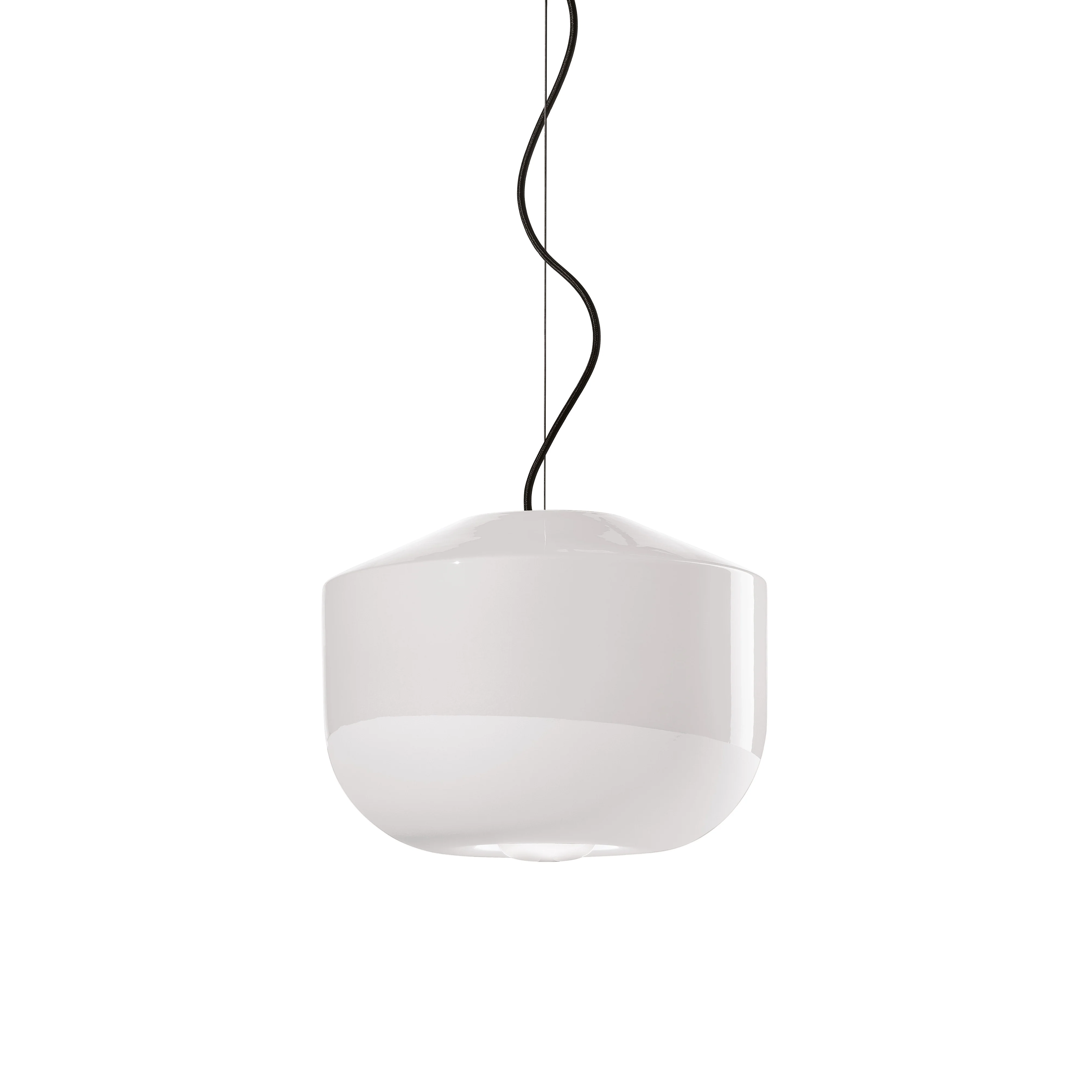 Lampa wisząca ceramiczna BELLOTA biały