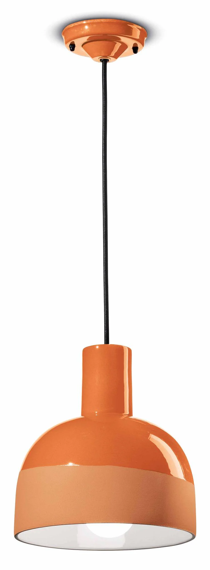 Lampa wisząca ceramiczna CAXIXI pomarańczowy - Image 3