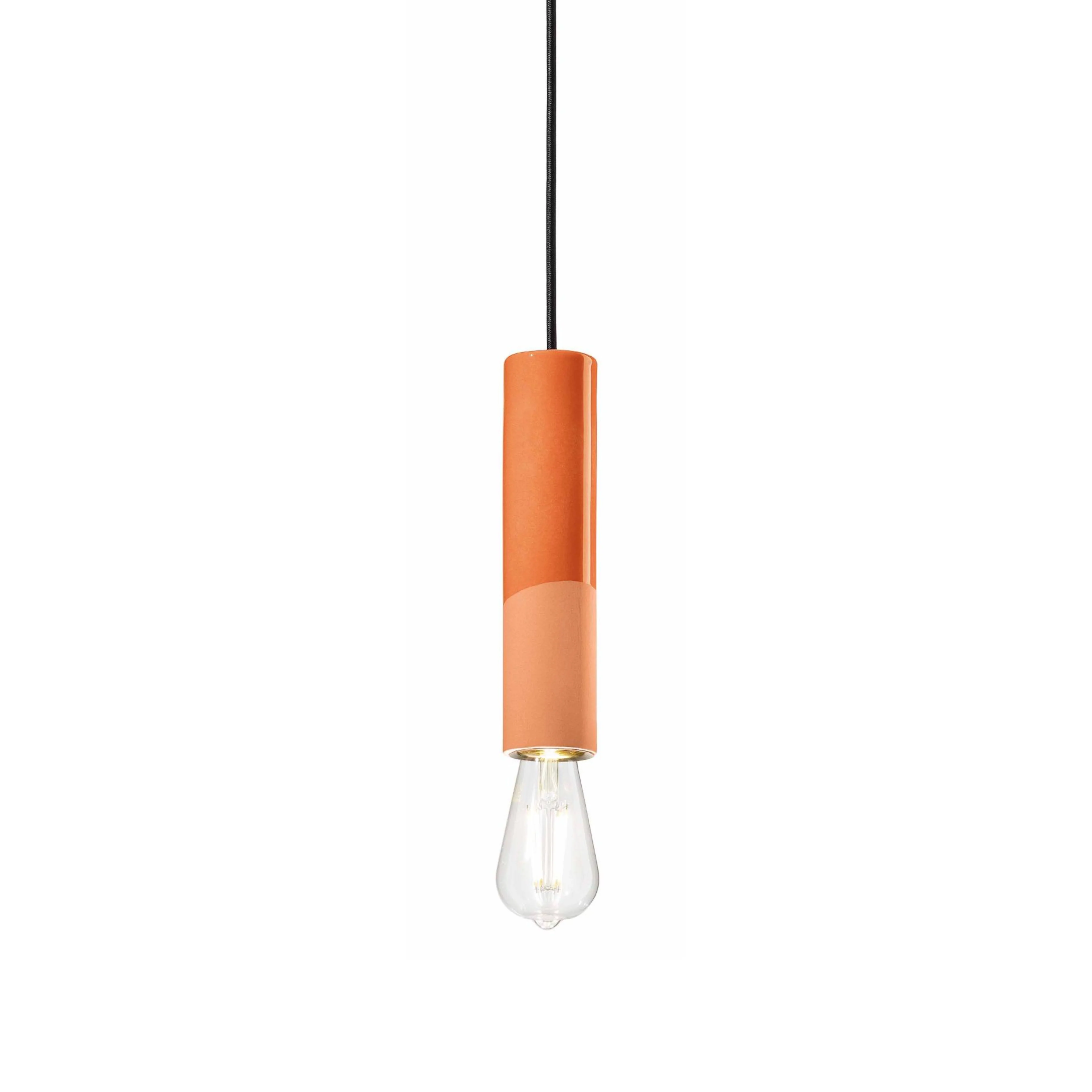 Lampa wisząca ceramiczna PI pomarańczowy