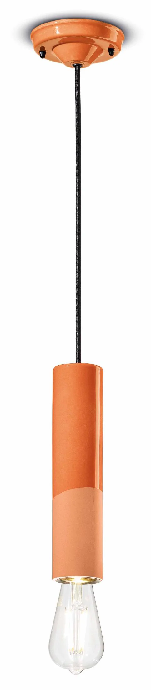 Lampa wisząca ceramiczna PI pomarańczowy - Image 3