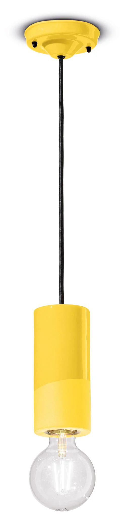 Lampa wisząca ceramiczna PI żółty - Image 4