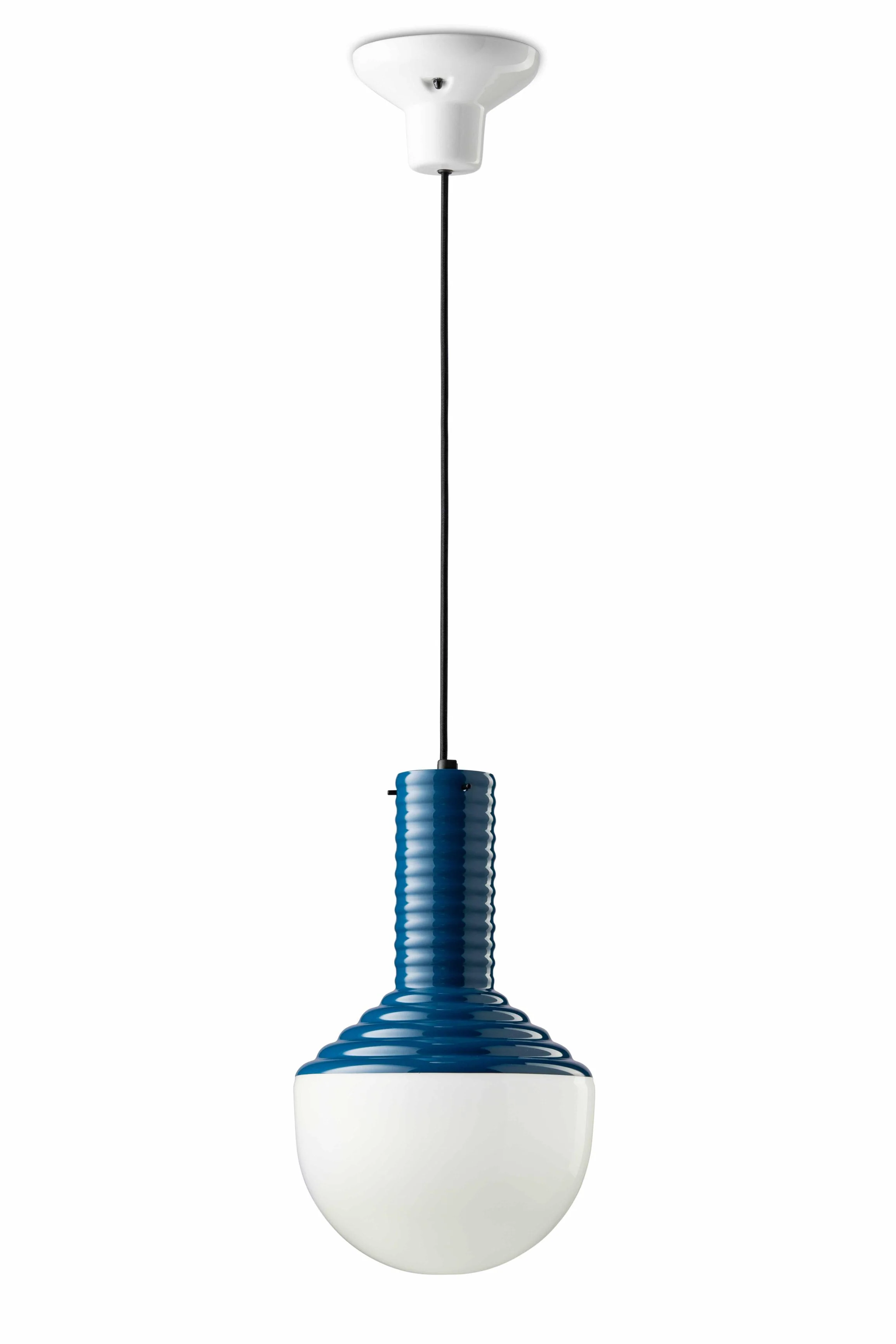 Lampa wisząca ceramiczna SELARÒN niebieski - Image 3