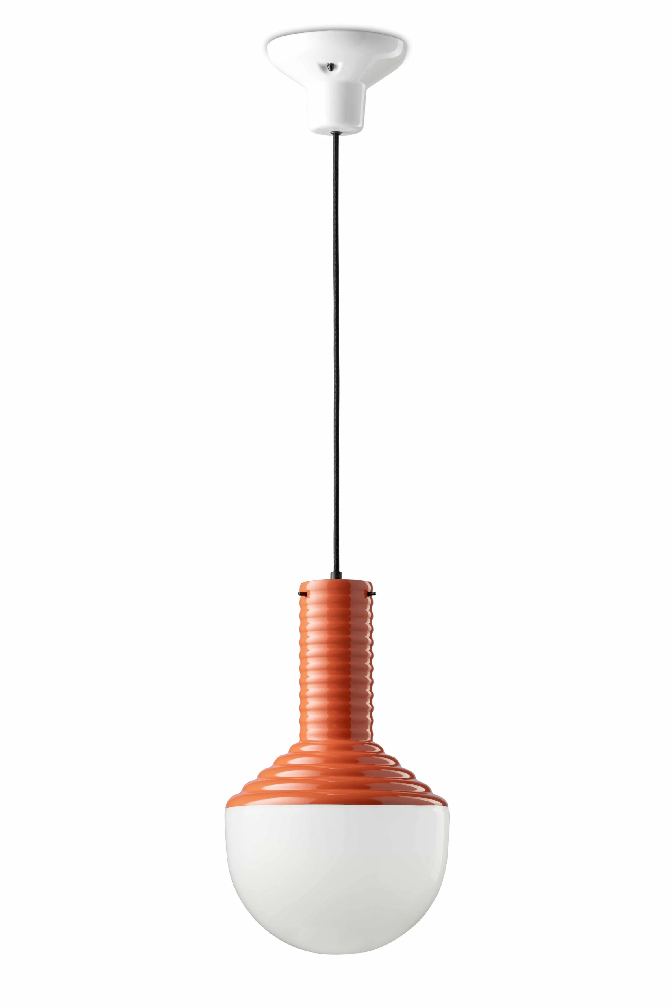 Lampa wisząca ceramiczna SELARÒN pomarańczowy - Image 3