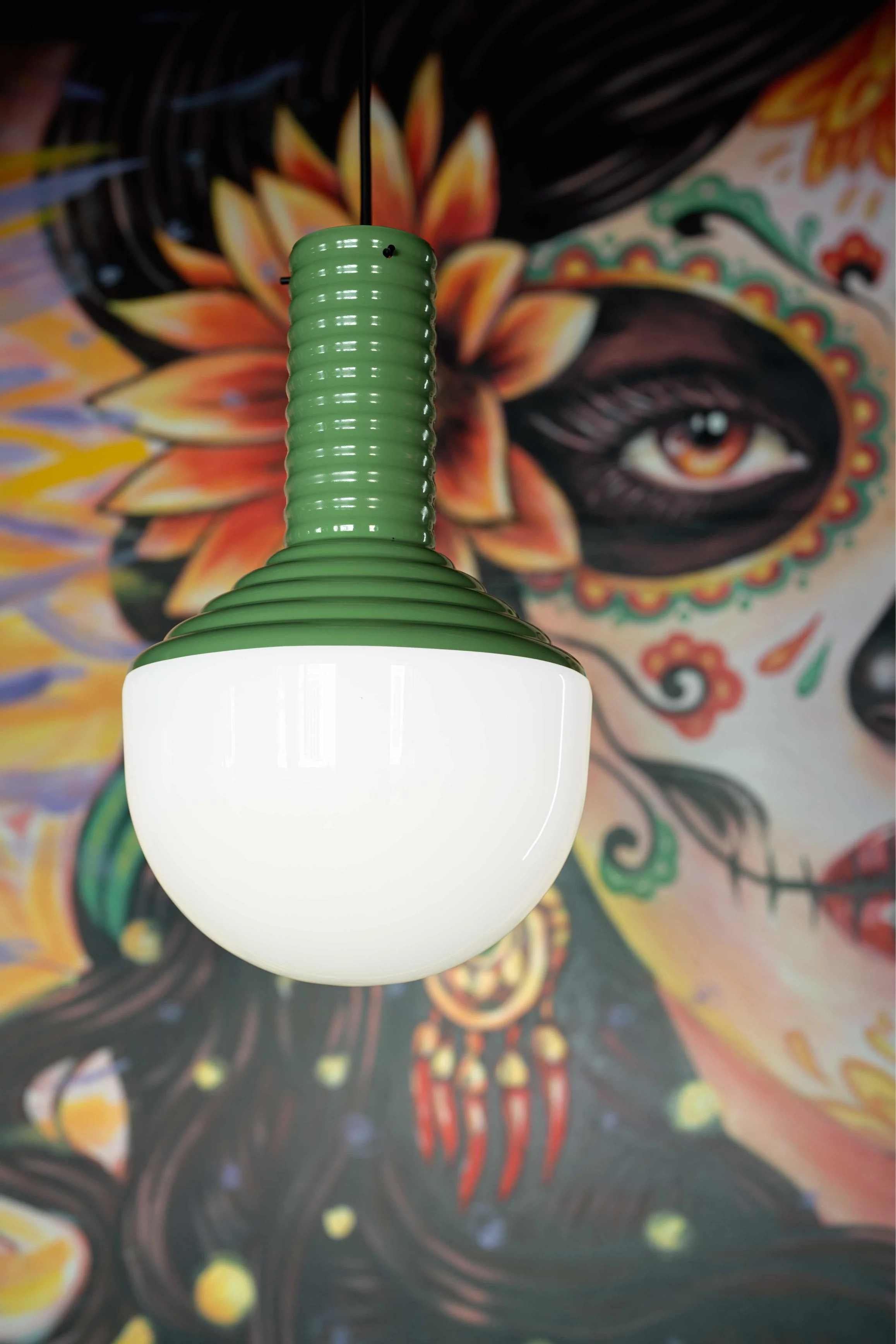 Lampa wisząca ceramiczna SELARÒN szałwiowy zielony - Image 2