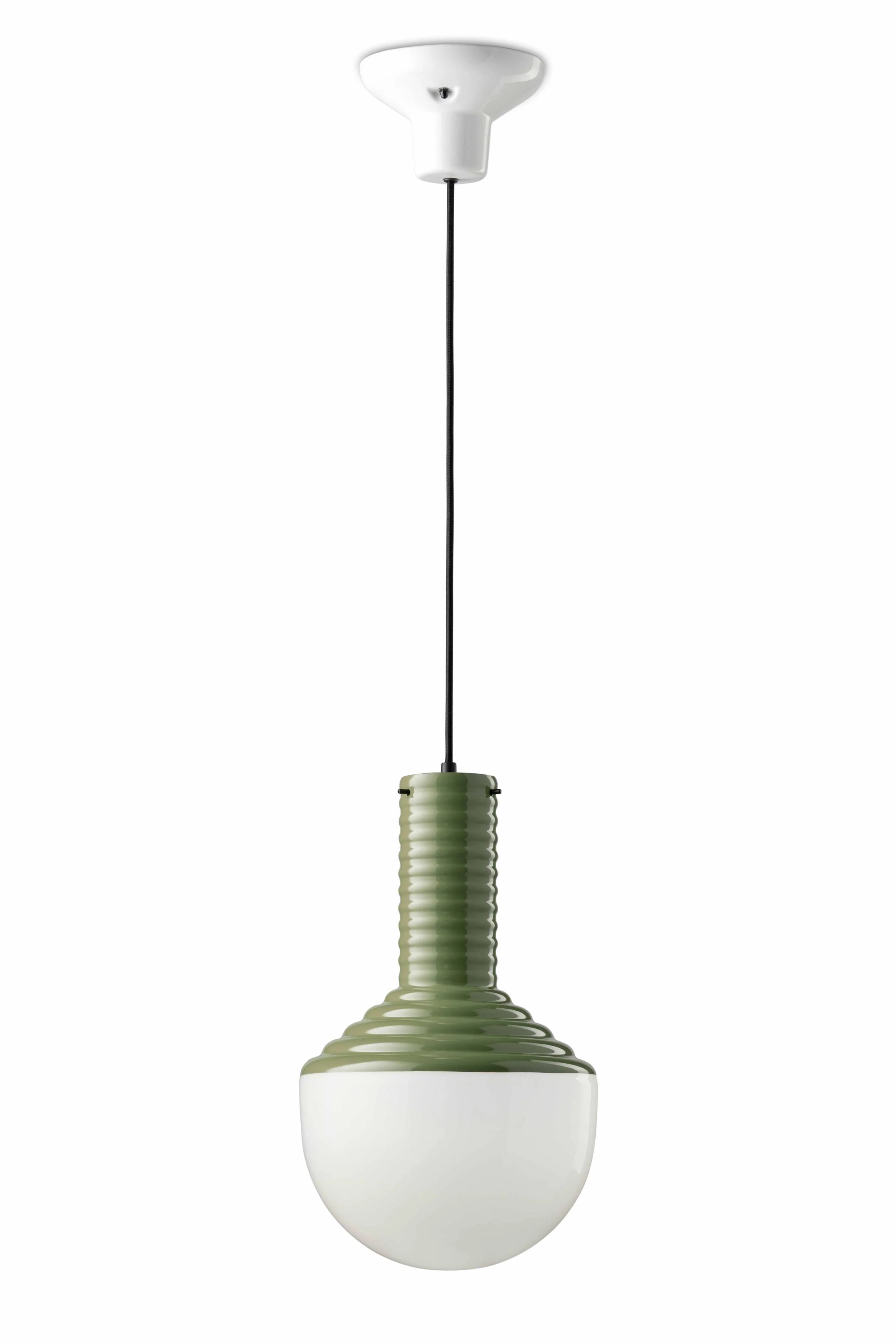 Lampa wisząca ceramiczna SELARÒN szałwiowy zielony - Image 3