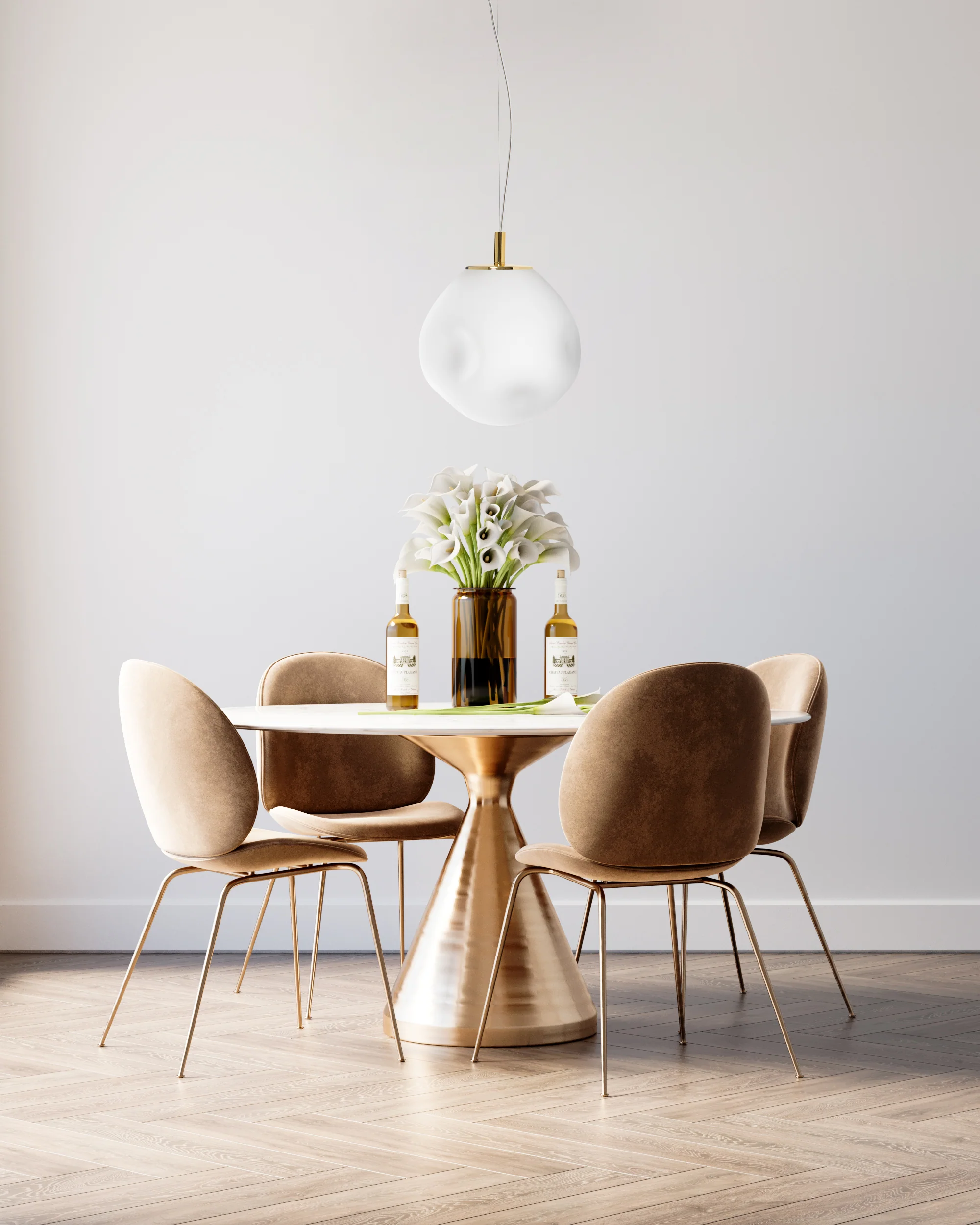 Lampa wisząca CLOE złoty - Image 12