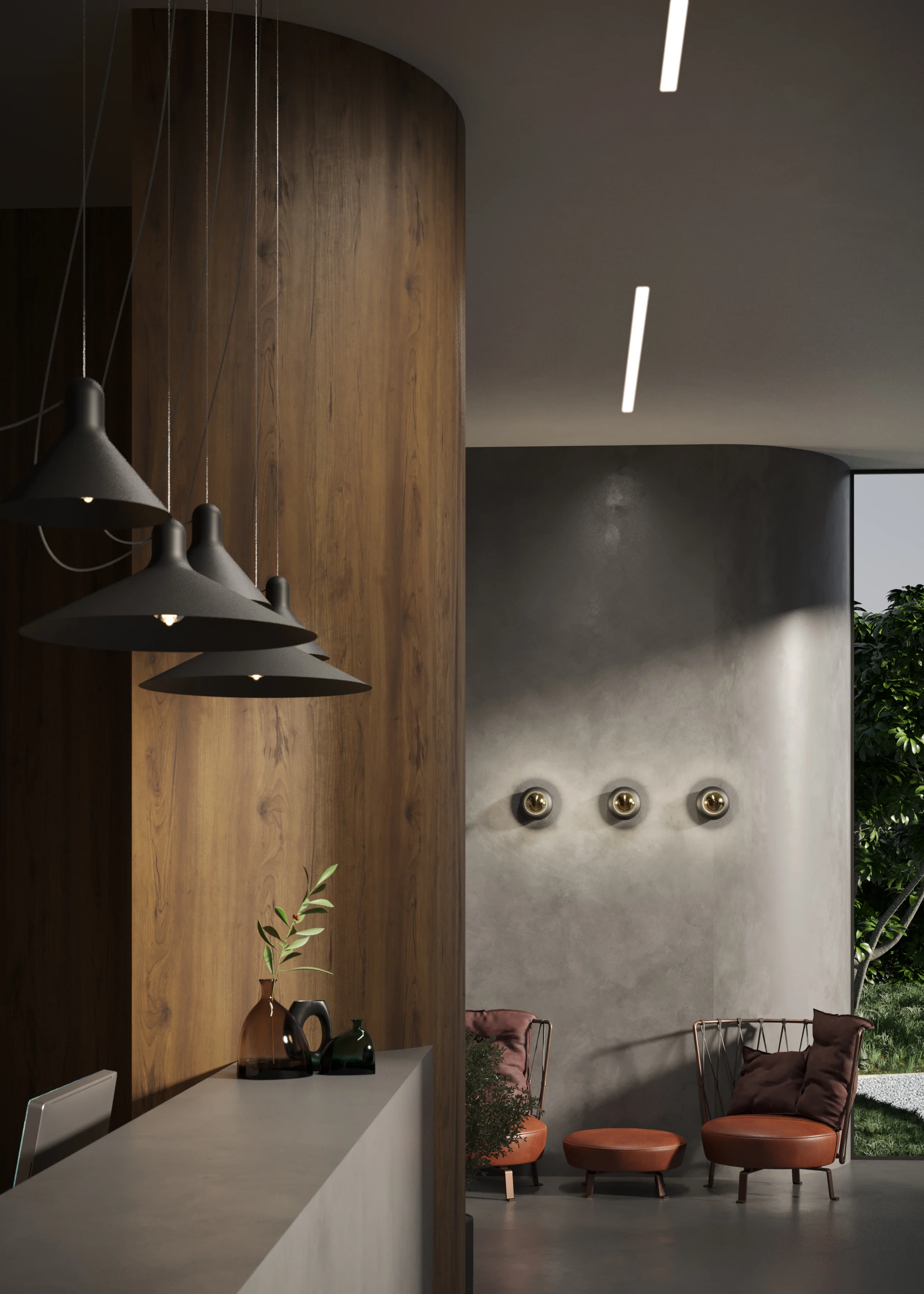 Lampa wisząca CONA czarny - Image 7