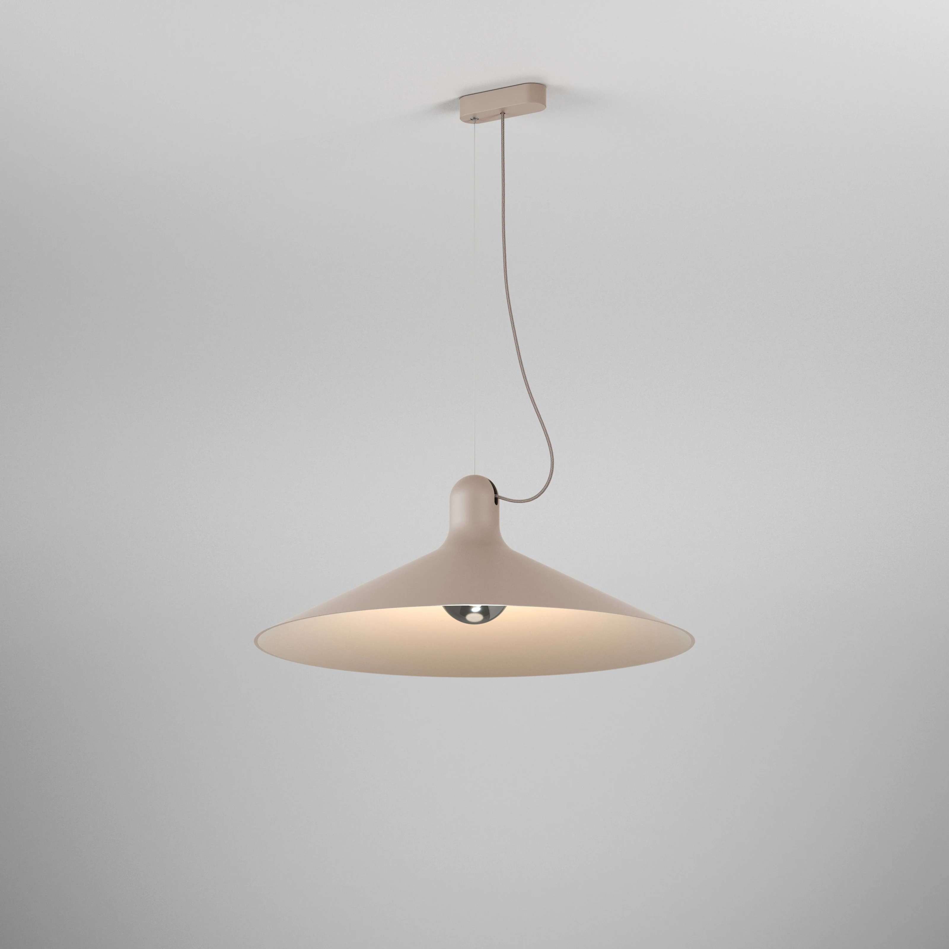 Lampa wisząca CONA beżowy taupe - Image 5