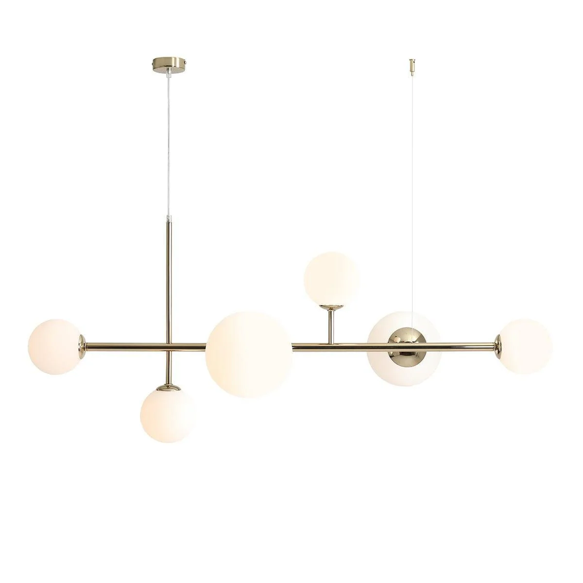 Lampa wisząca DIONE HEXA złoty