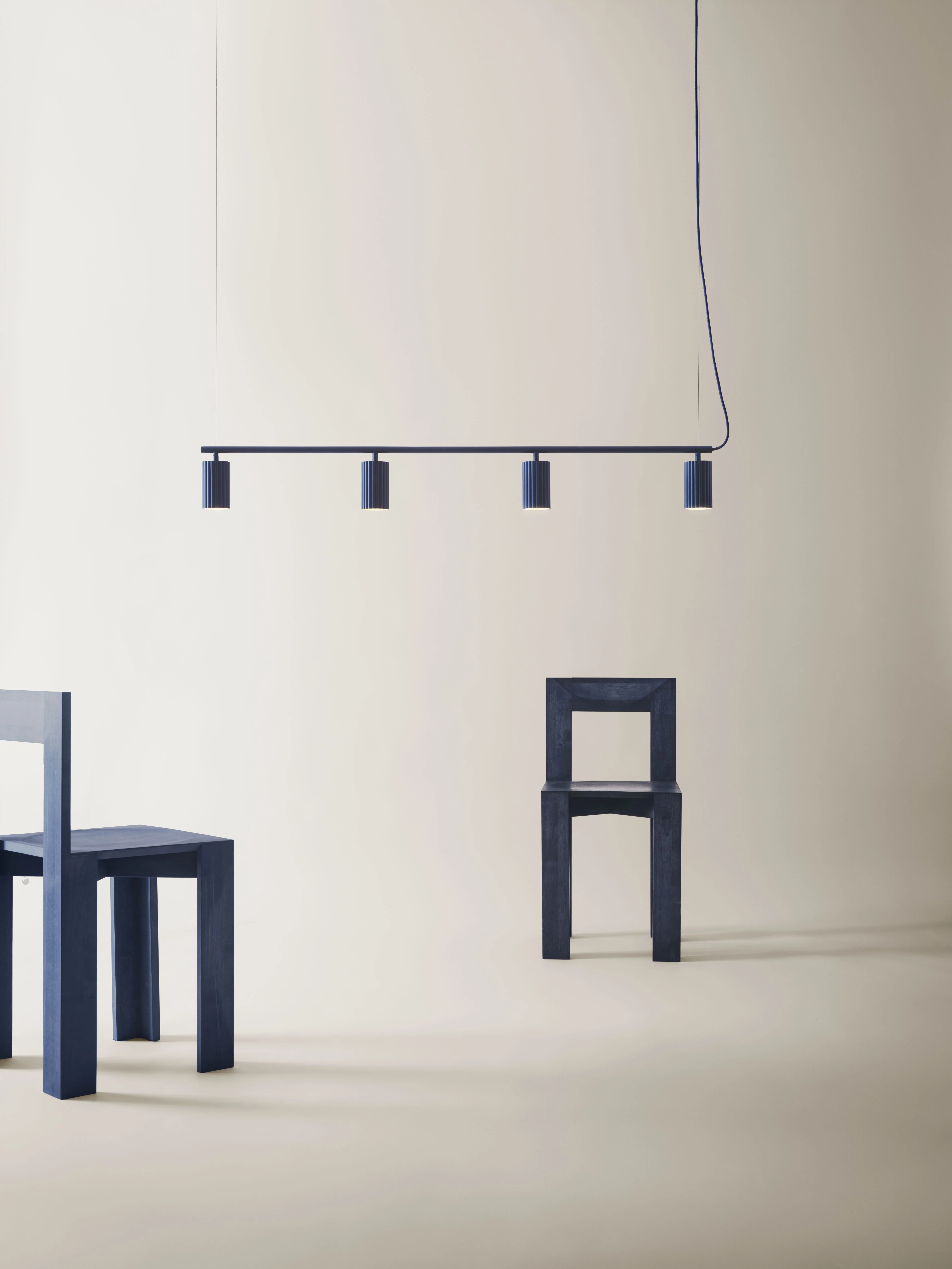 Lampa wisząca DONNA LINE niebieski - Image 2