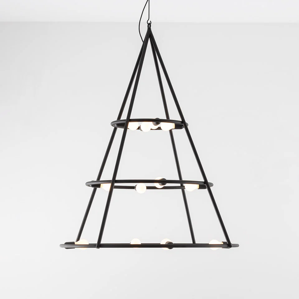 Lampa wisząca EL PORÍS czarny - Image 4