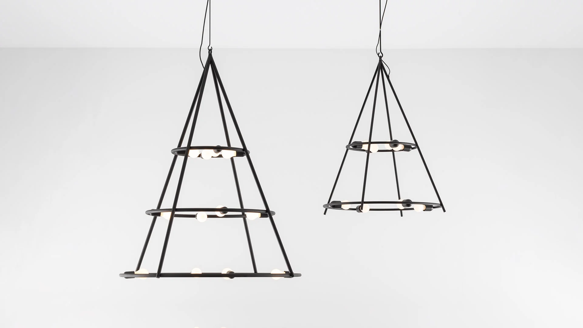 Lampa wisząca EL PORÍS czarny - Image 5