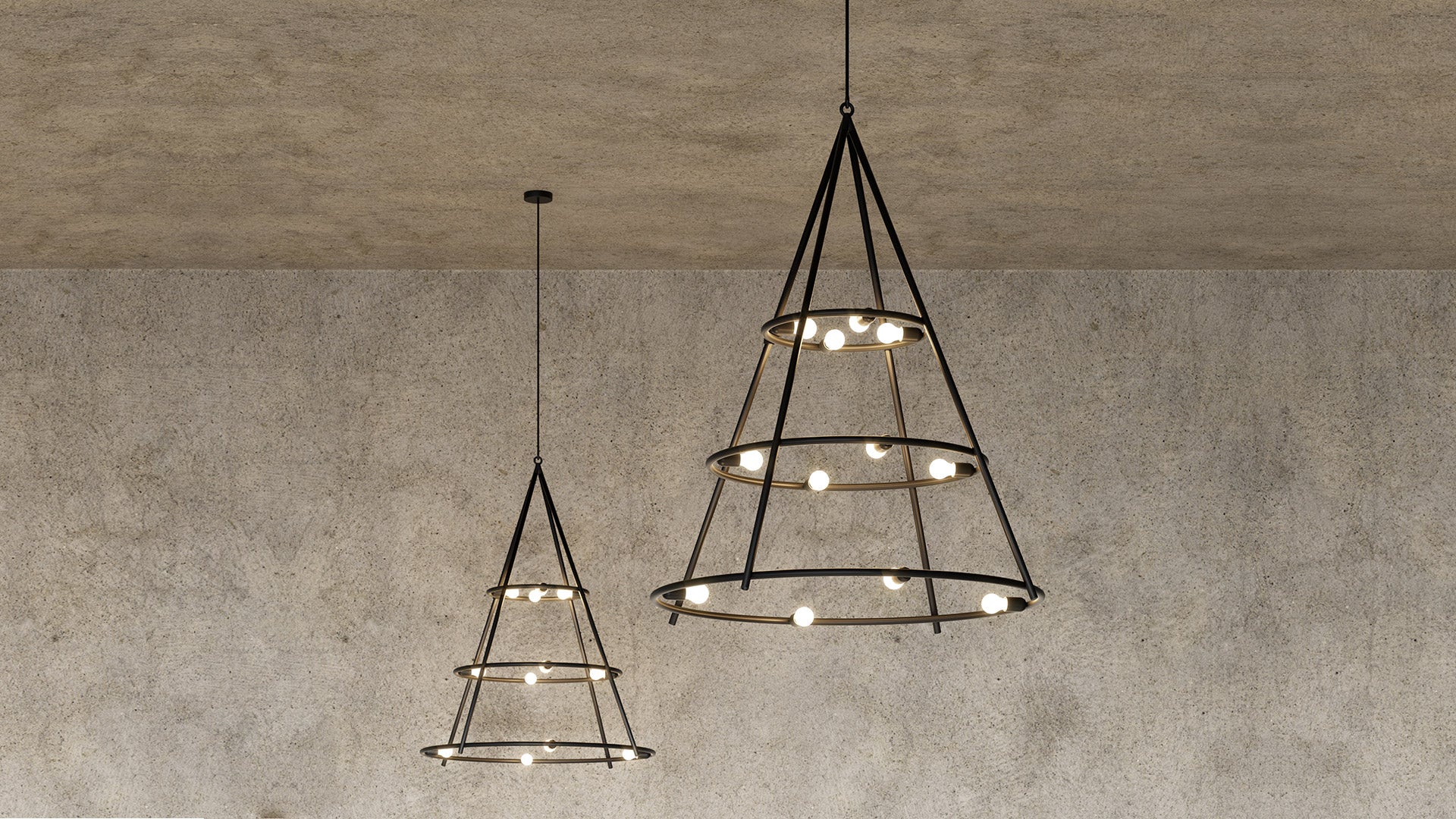 Lampa wisząca EL PORÍS czarny - Image 7