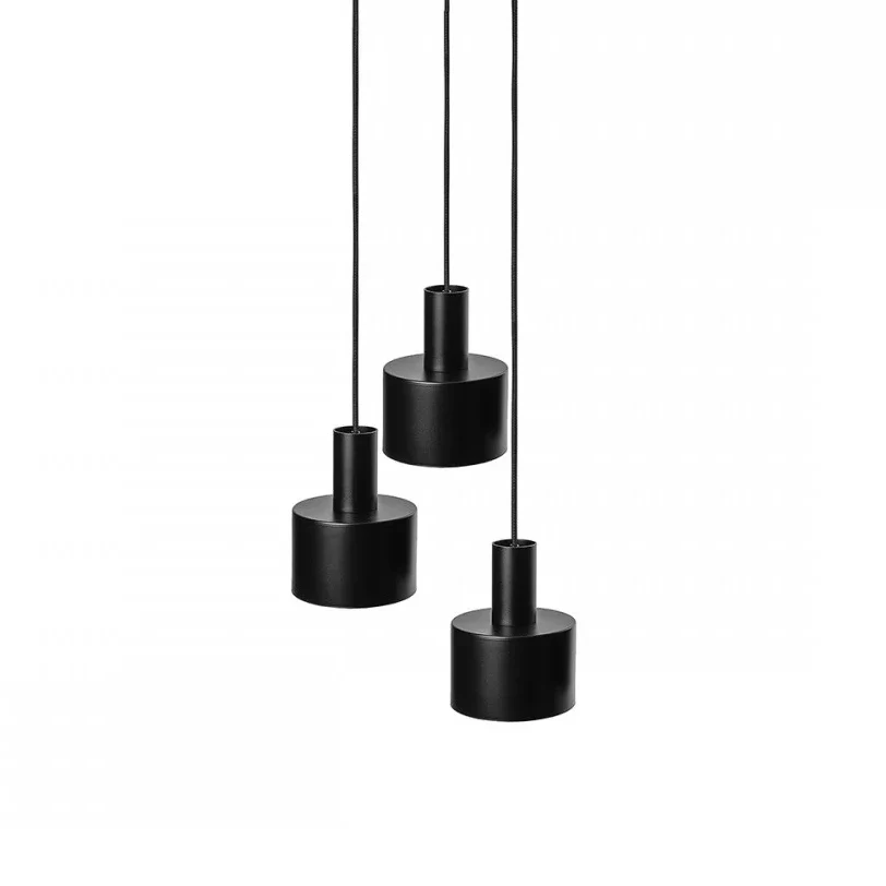 Lampa wisząca ENKEL 3P czarny