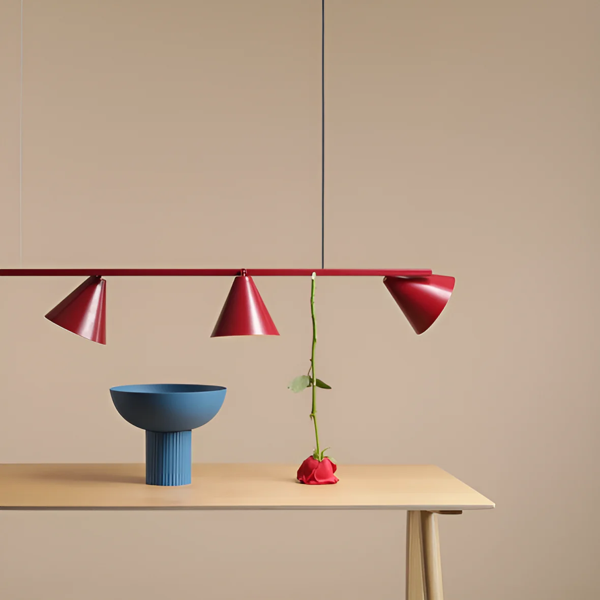 Lampa wisząca FORM QUATRO bordowy - Image 7