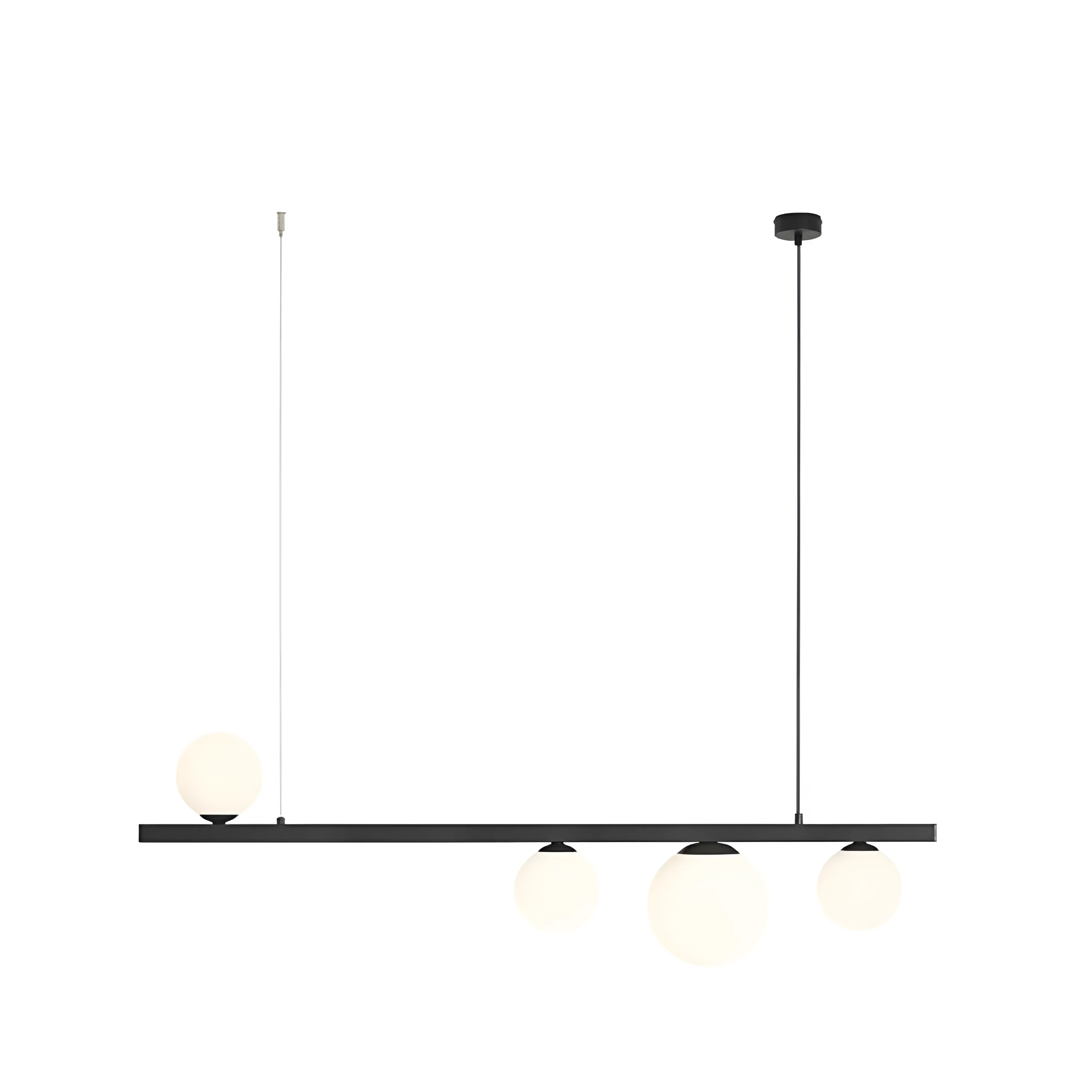 Lampa wisząca GARDA QUATRO czarny