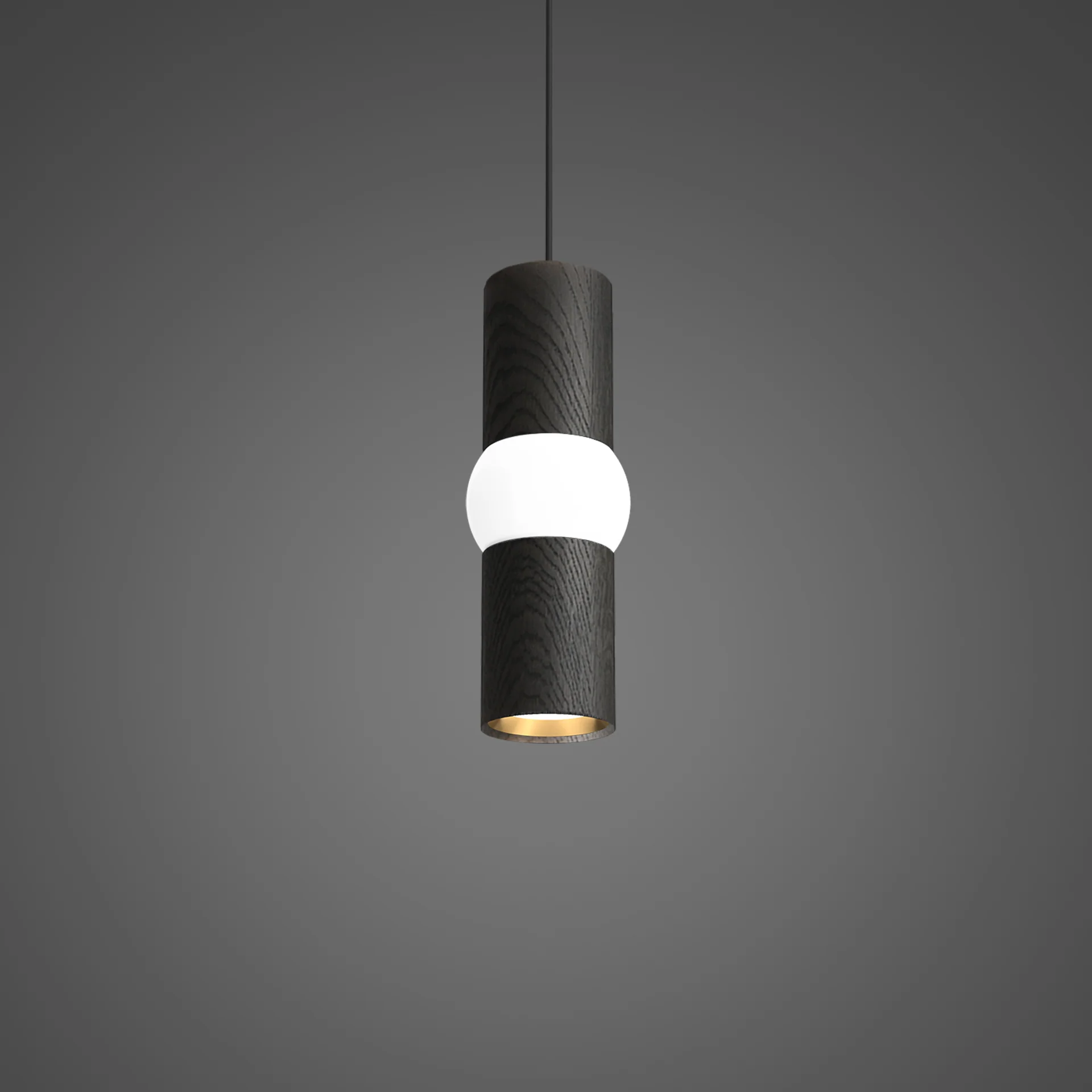 Lampa wisząca LIGHTBONE czarny dąb - Image 10