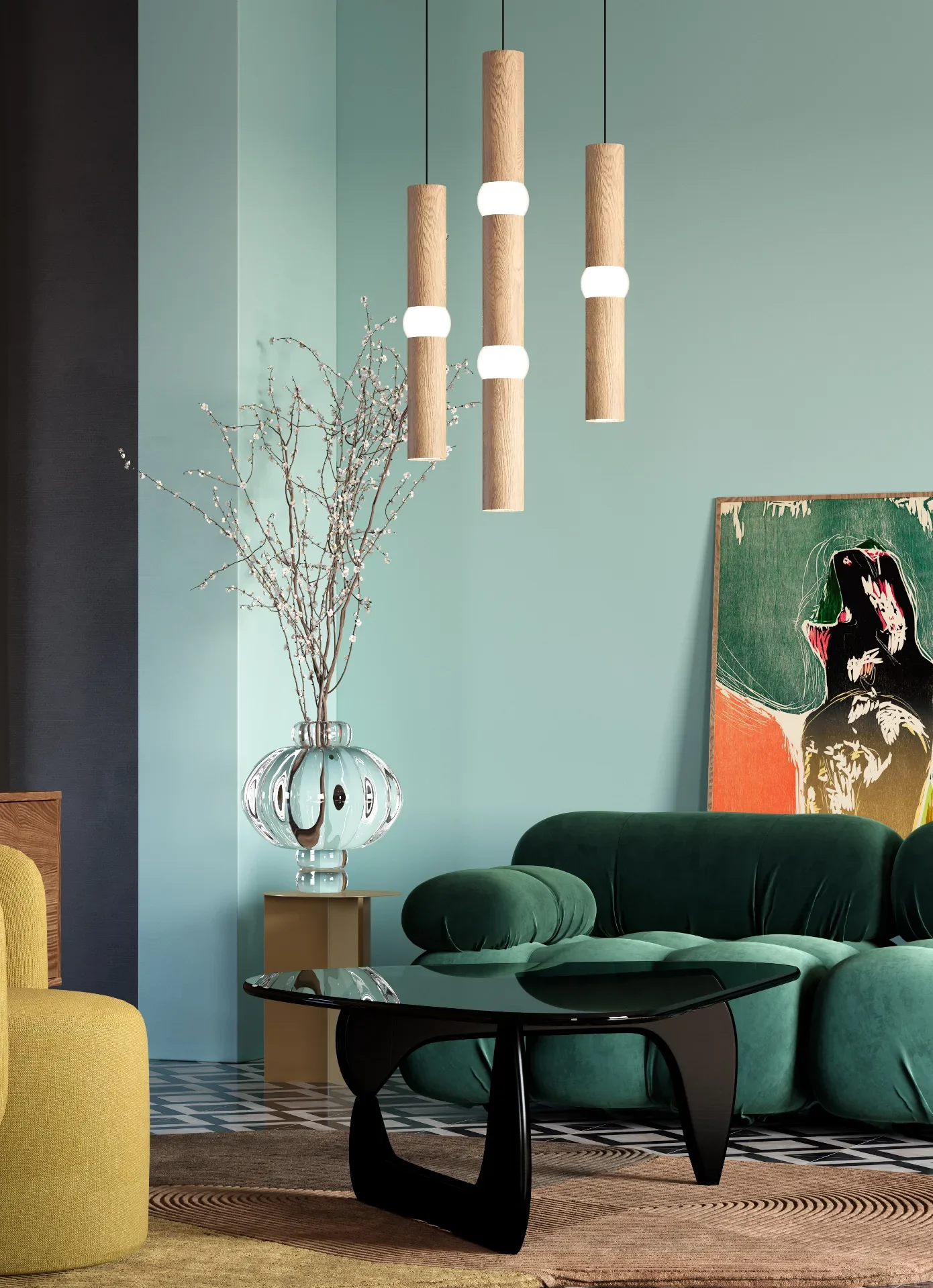 Lampa wisząca LIGHTBONE dąb - Image 6