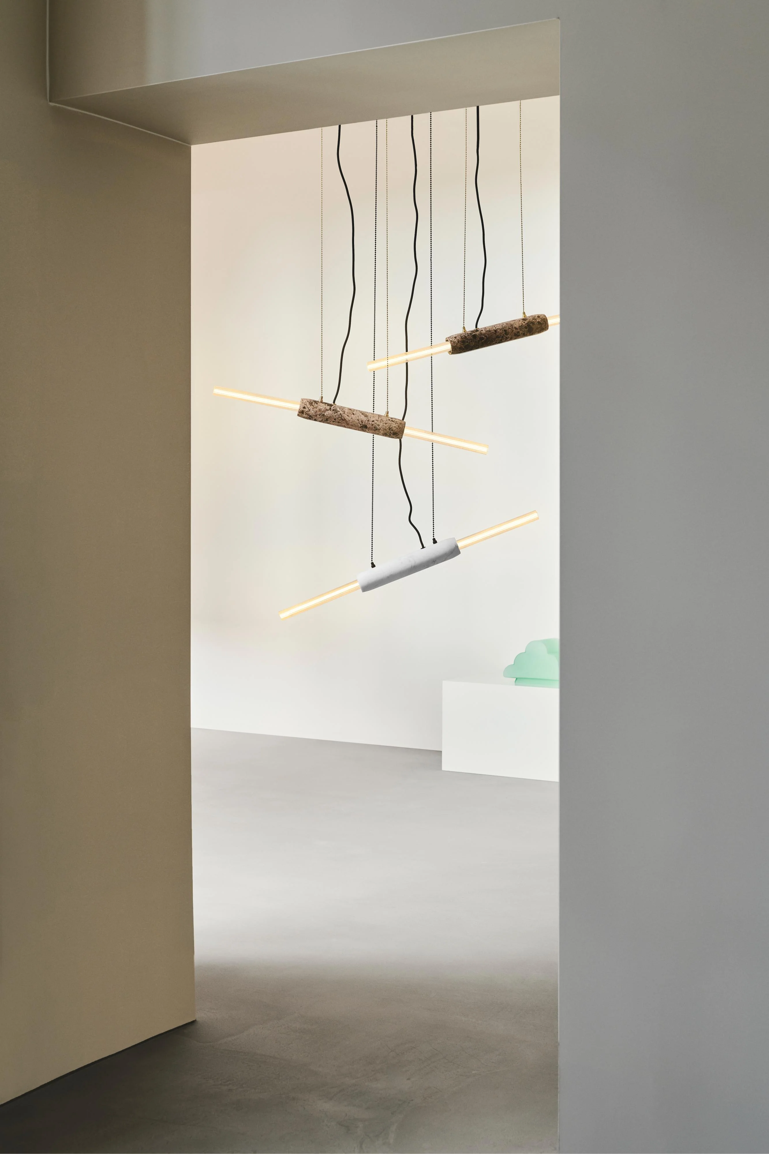 Lampa wisząca LIMBO biały marmur - Image 5