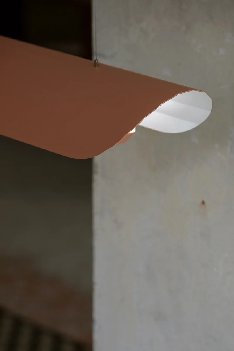 Lampa wisząca liniowa APOLIN złamany róż - Image 9