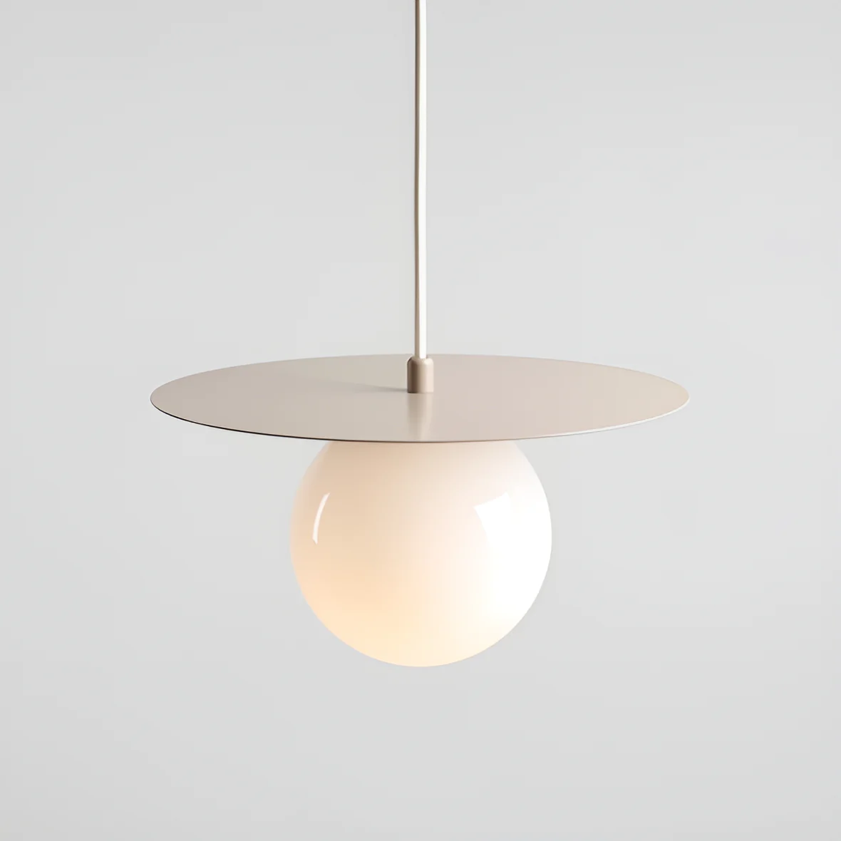 Lampa wisząca LOOP beżowy - Image 5