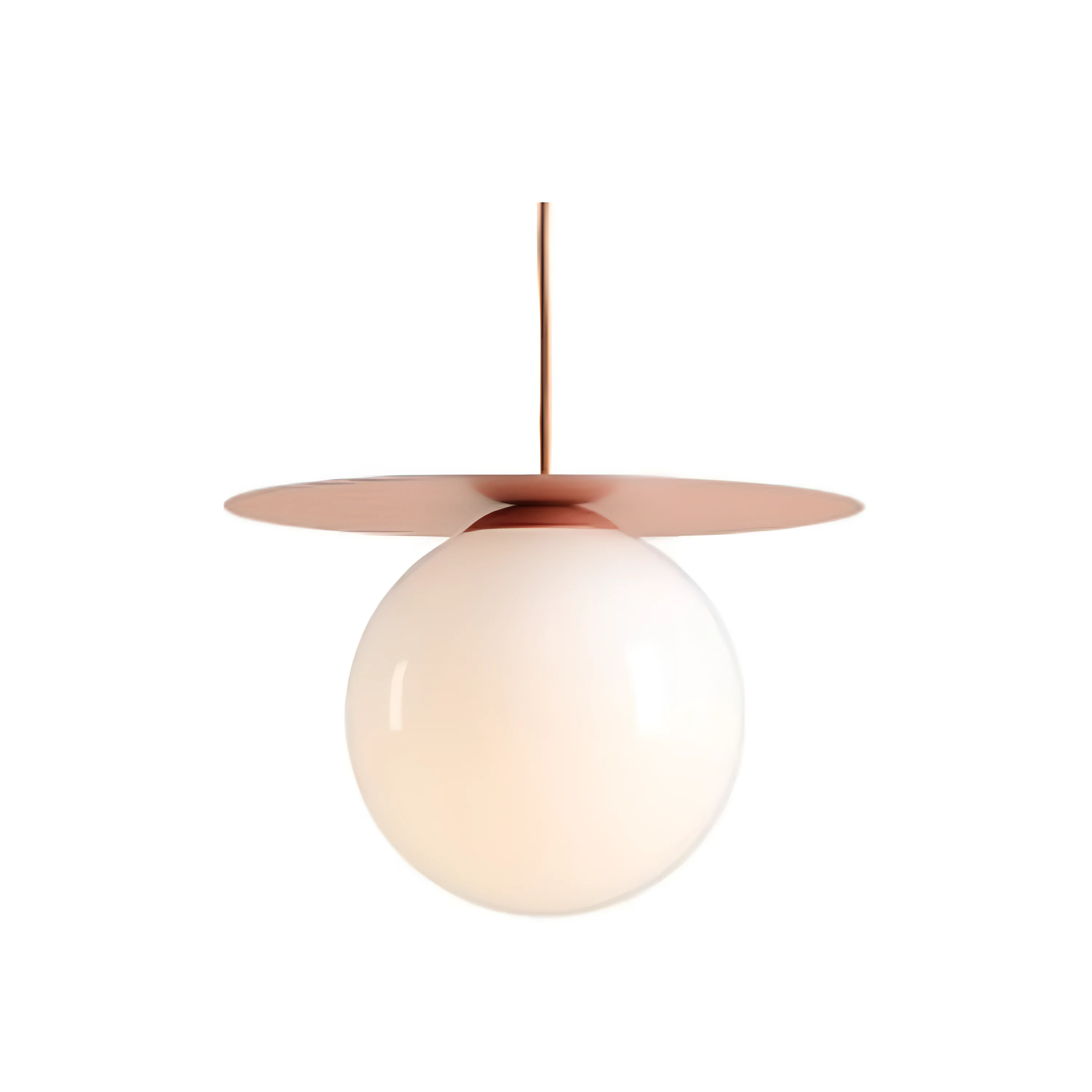Lampa wisząca LOOP koralowy