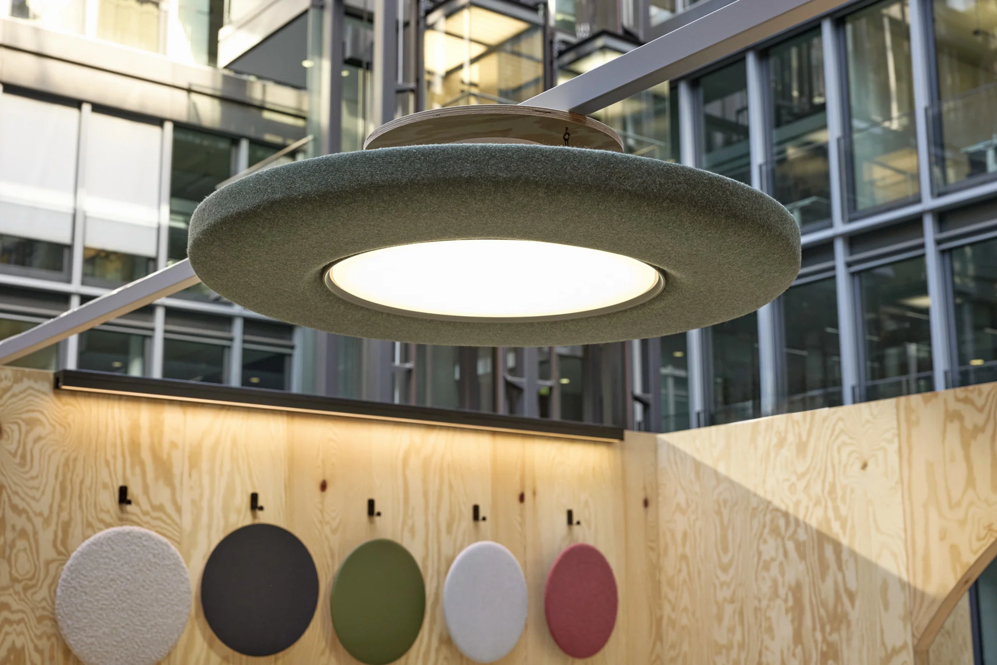 Lampa wisząca LP SLIM ACOUSTIC biały rant - Image 6