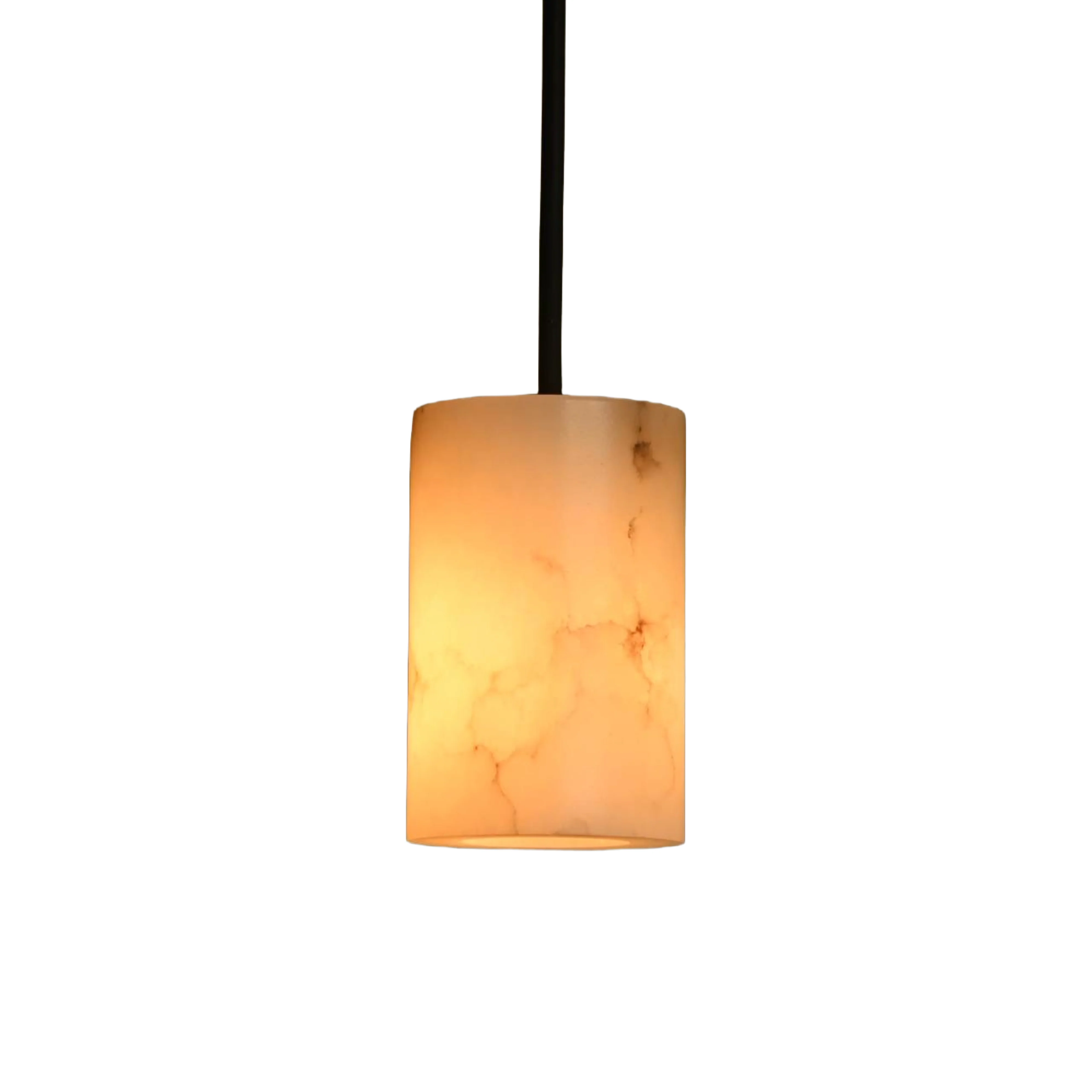 Lampa wisząca MANIKO PIPO biały alabaster