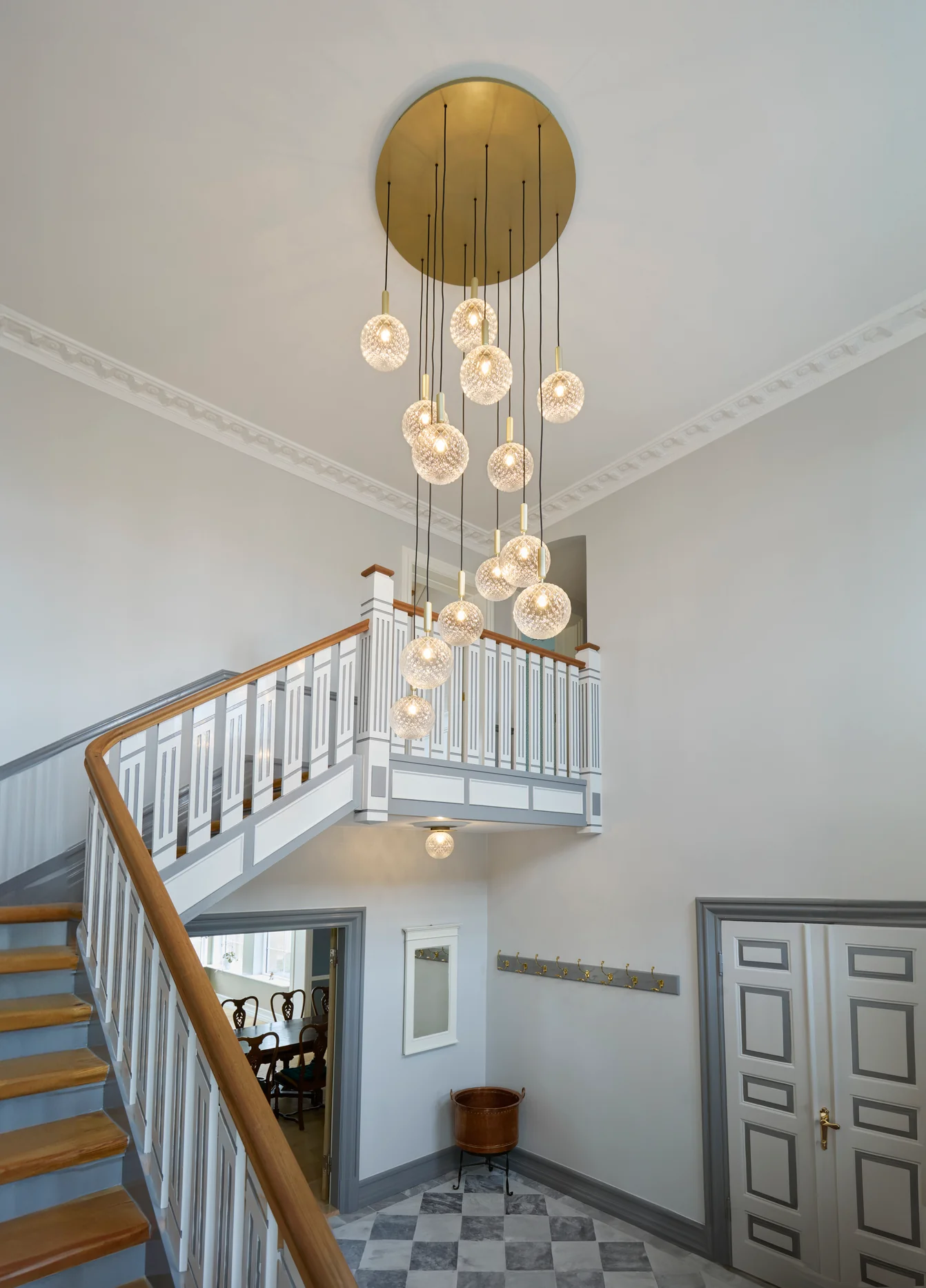 Lampa wisząca MIIRA 13 grafitowy z opalowym szkłem - Image 15