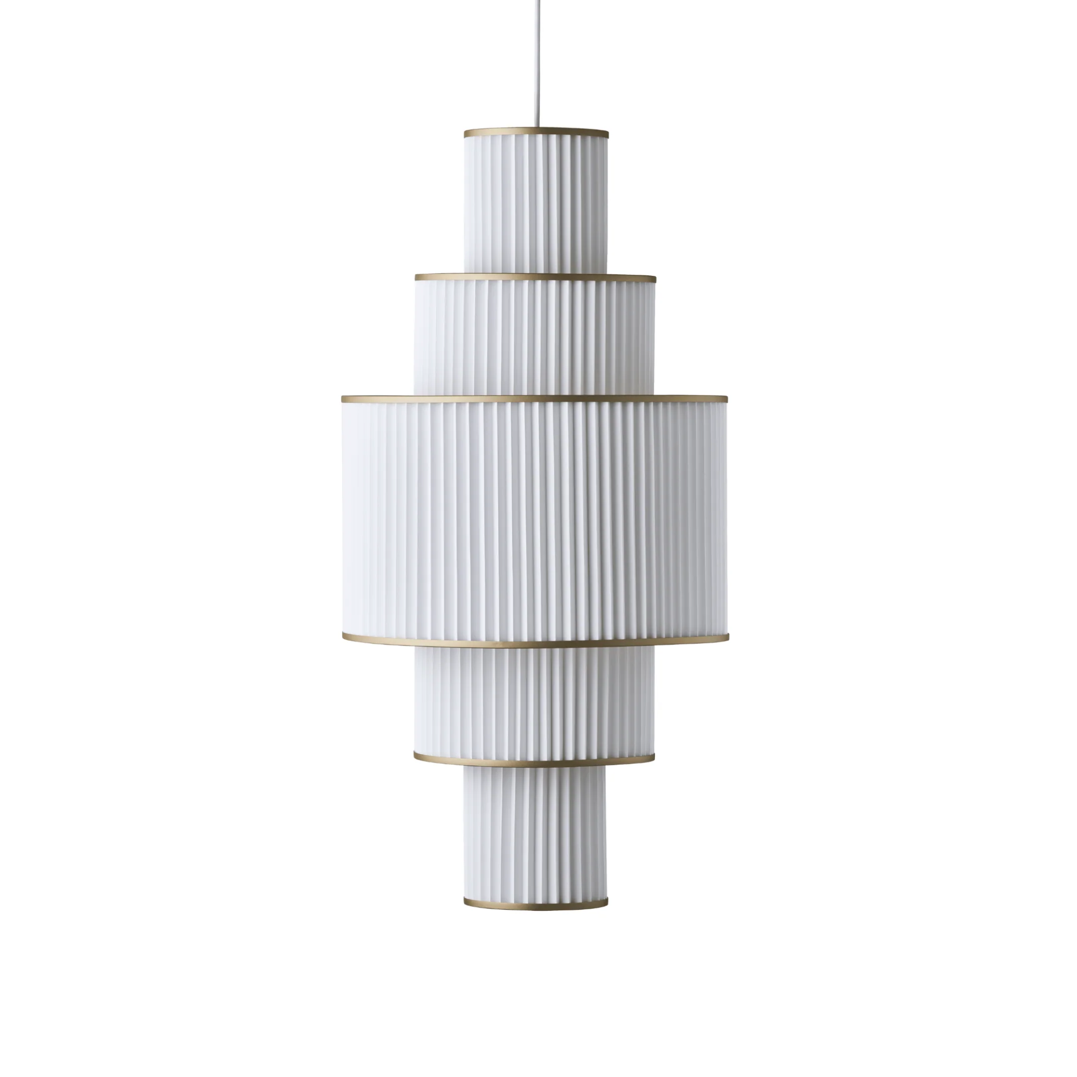 Lampa wisząca MODEL 113 PLIVELLO biały ze złotym