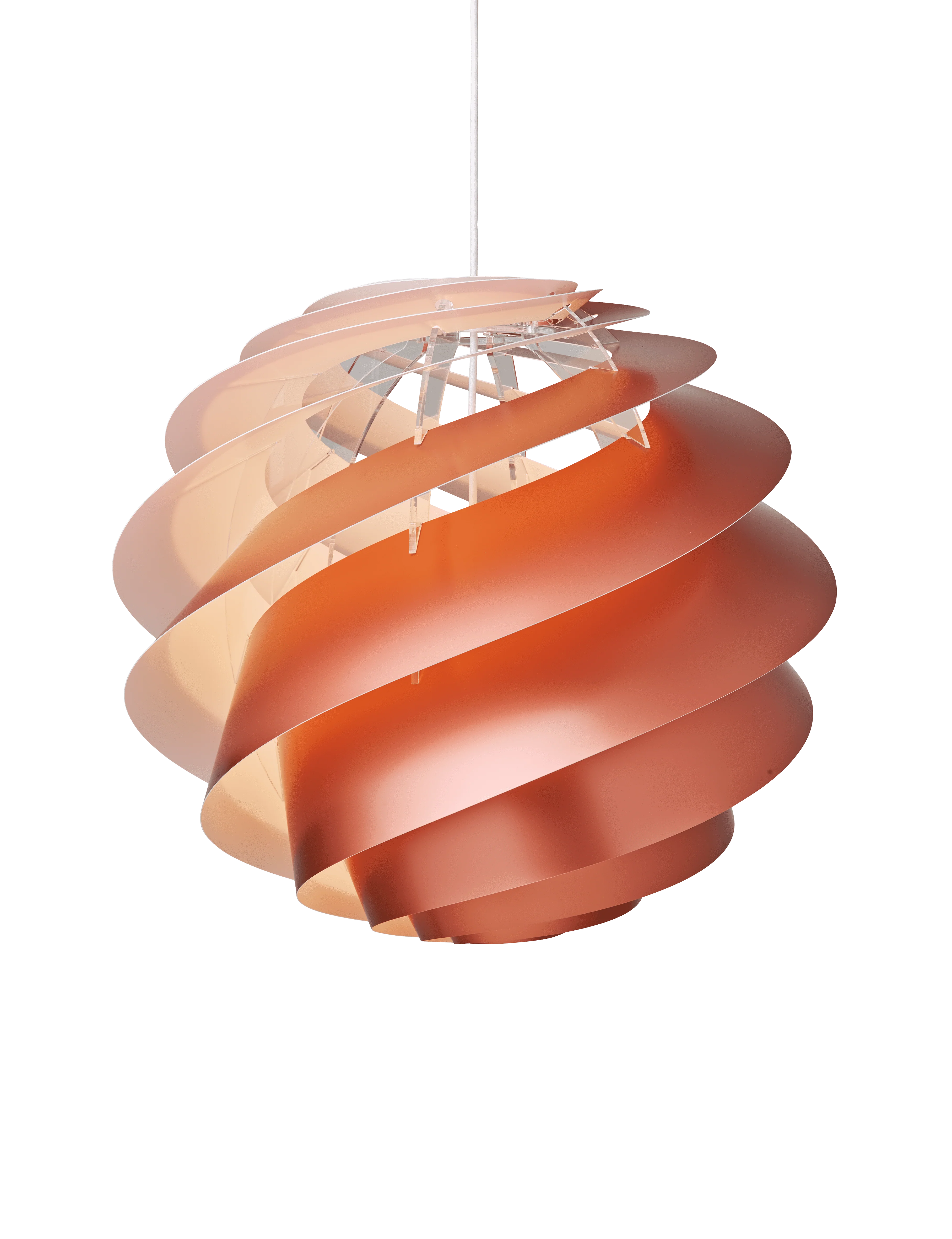 Lampa wisząca MODEL 1313 SWIRL 3 miedziany