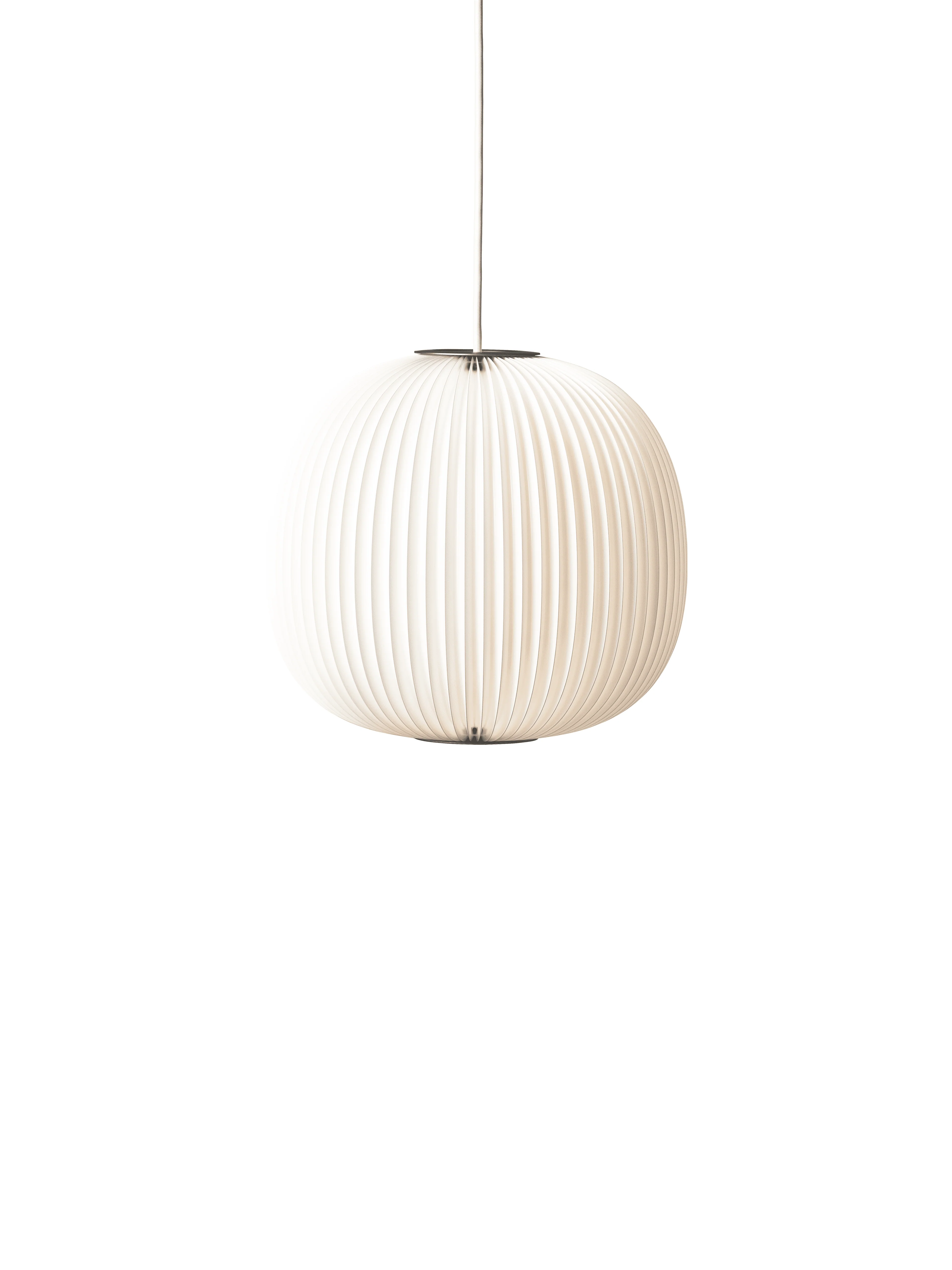 Lampa wisząca MODEL 134 LAMELLA 3 biały ze srebrnym wykończeniem - Image 3