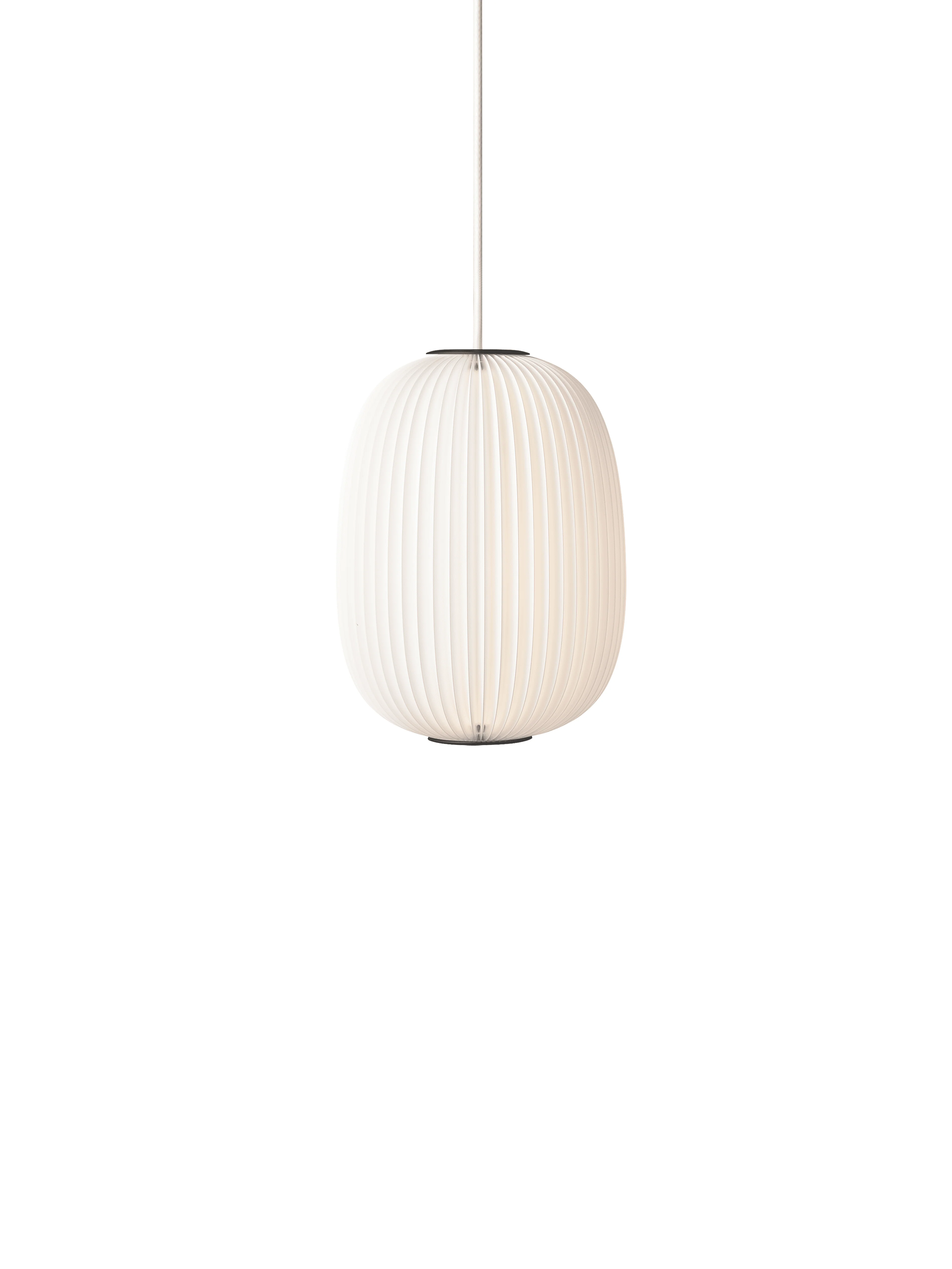 Lampa wisząca MODEL 135 LAMELLA 4 biały z czarnym wykończeniem - Image 3