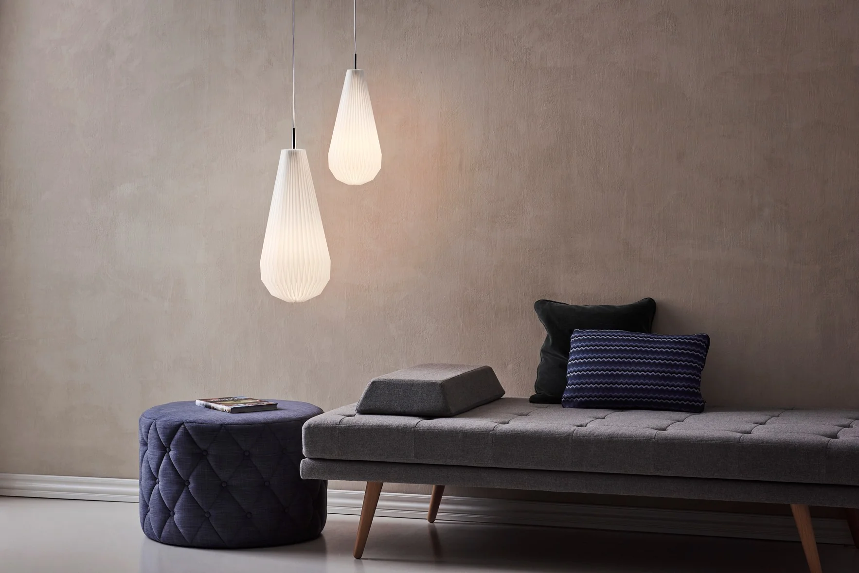 Lampa wisząca MODEL 181 COMET biały ze srebrnym - Image 5