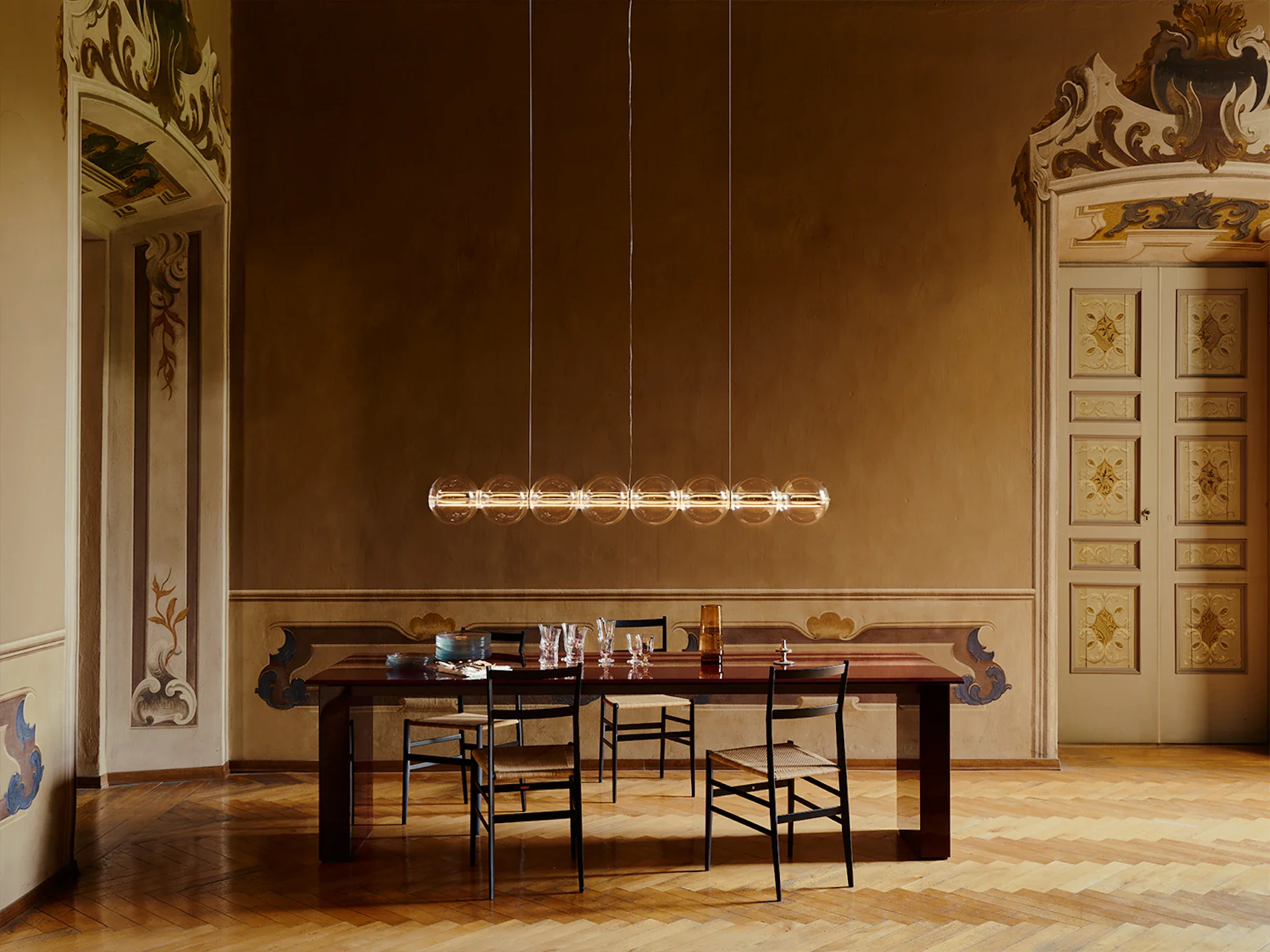 Lampa wisząca LUCE SFERICA szkło - Image 3