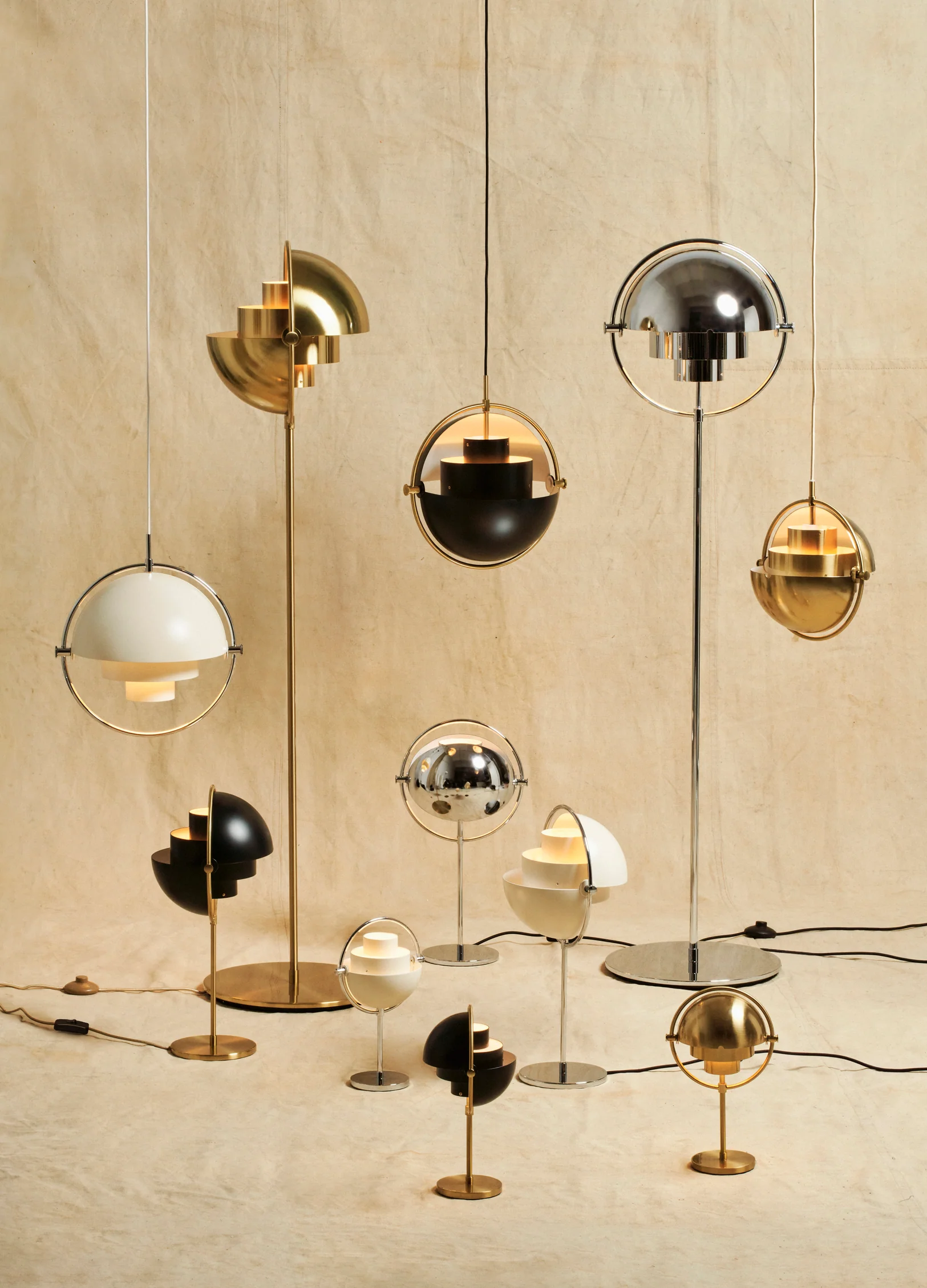 Lampa wisząca MULTI-LITE chrom - Image 9